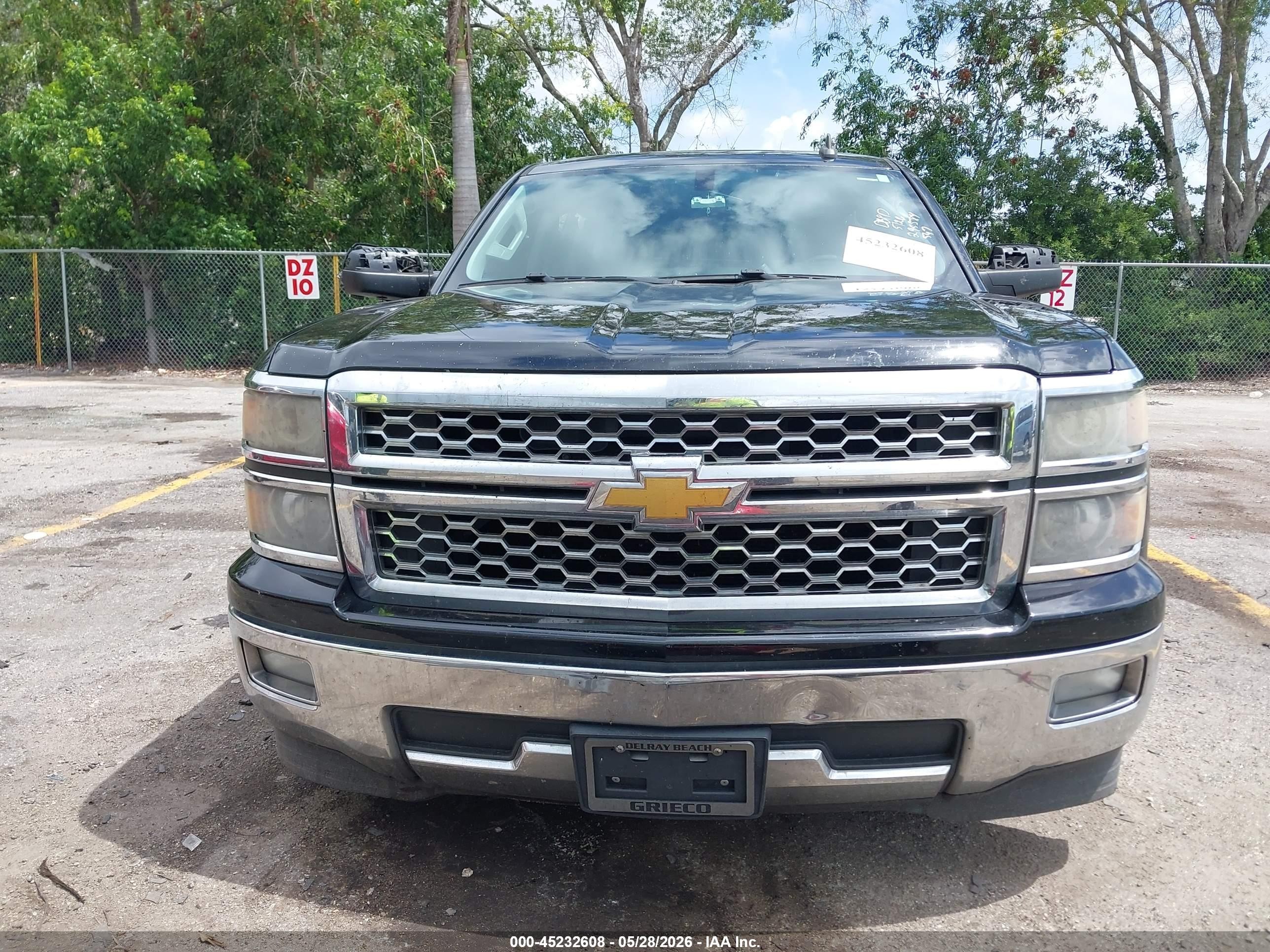 2015 Chevrolet Silverado 1500 1lz Black vin: 3GCPCSEC0FG202393