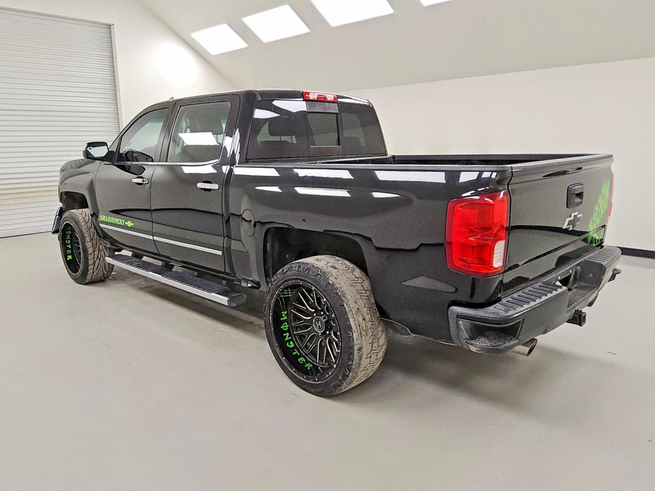 2018 Chevrolet Silverado C1500 Ltz Black vin: 3GCPCSEC1JG238330