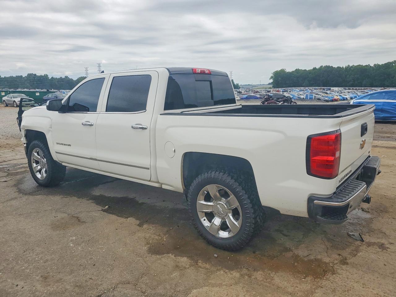 2015 Chevrolet Silverado C1500 Ltz White vin: 3GCPCSEC2FG195219