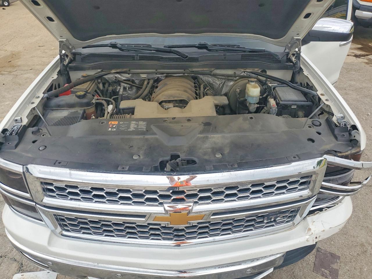 2015 Chevrolet Silverado C1500 Ltz White vin: 3GCPCSEC2FG195219