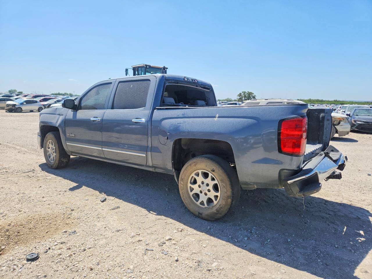 2015 Chevrolet Silverado C1500 Ltz Gray vin: 3GCPCSEC2FG467977