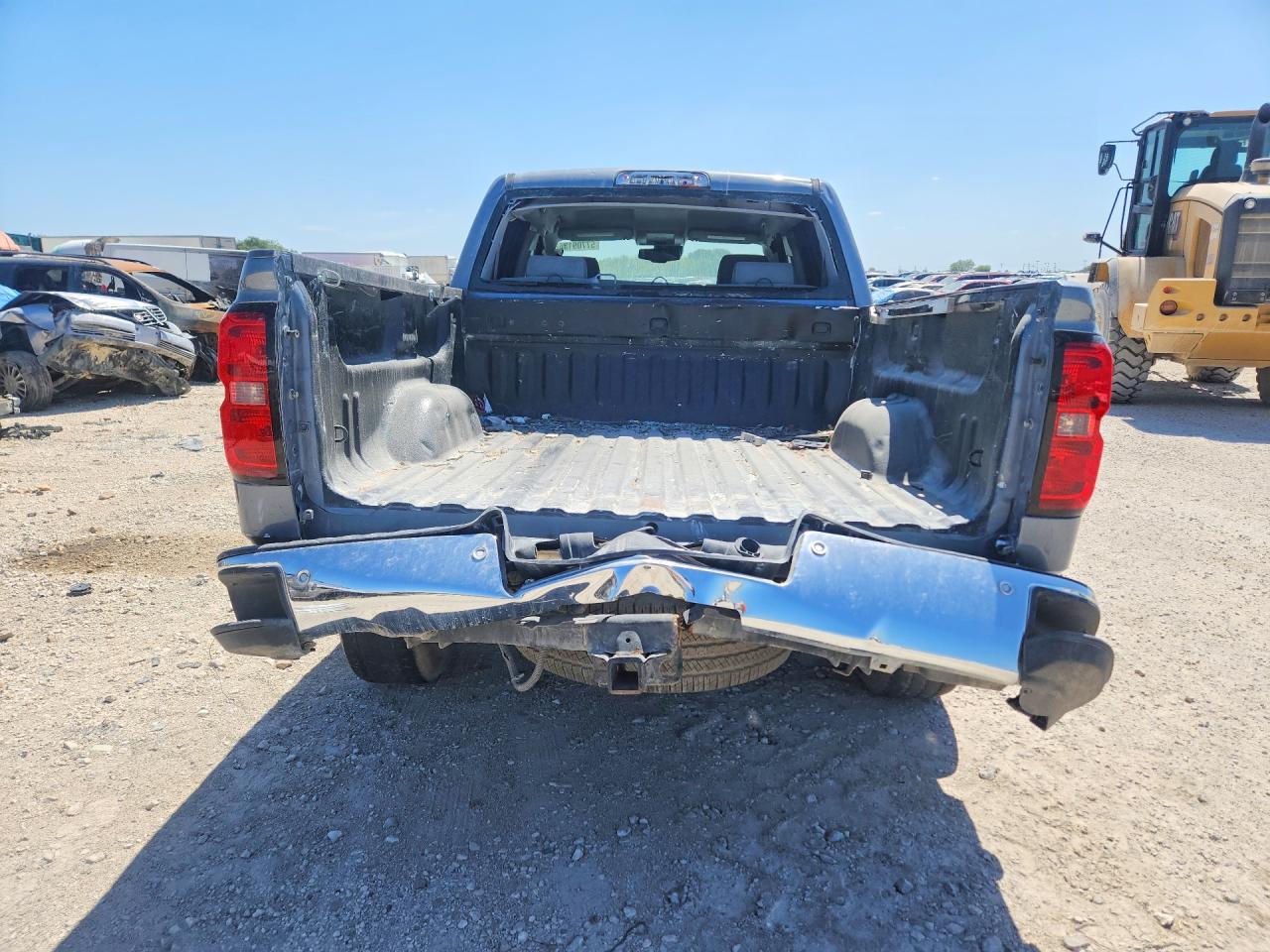 2015 Chevrolet Silverado C1500 Ltz Gray vin: 3GCPCSEC2FG467977