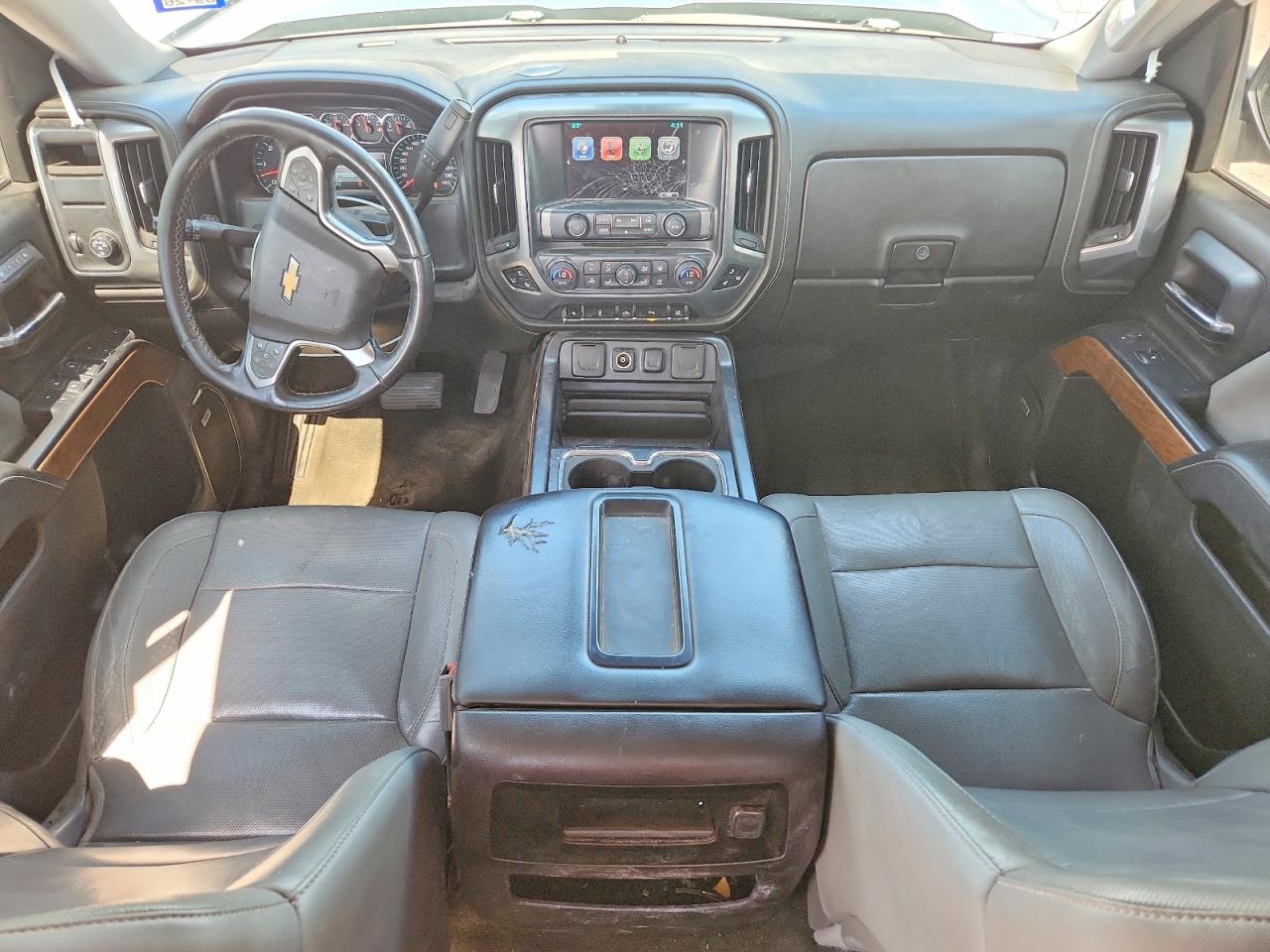 2015 Chevrolet Silverado C1500 Ltz Gray vin: 3GCPCSEC2FG467977