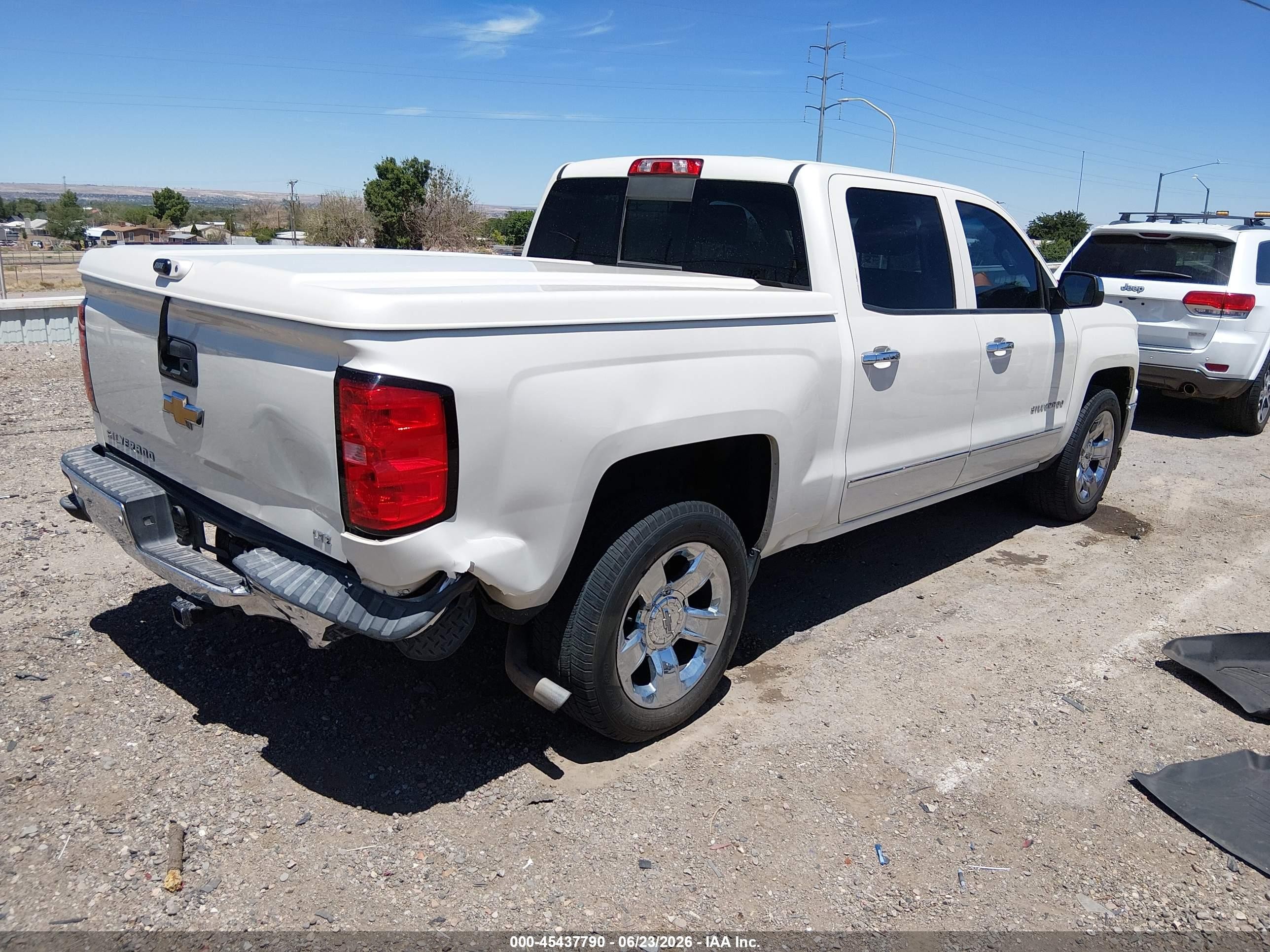 2014 Chevrolet Silverado 1500 Ltz Белый vin: 3GCPCSEC3EG372133
