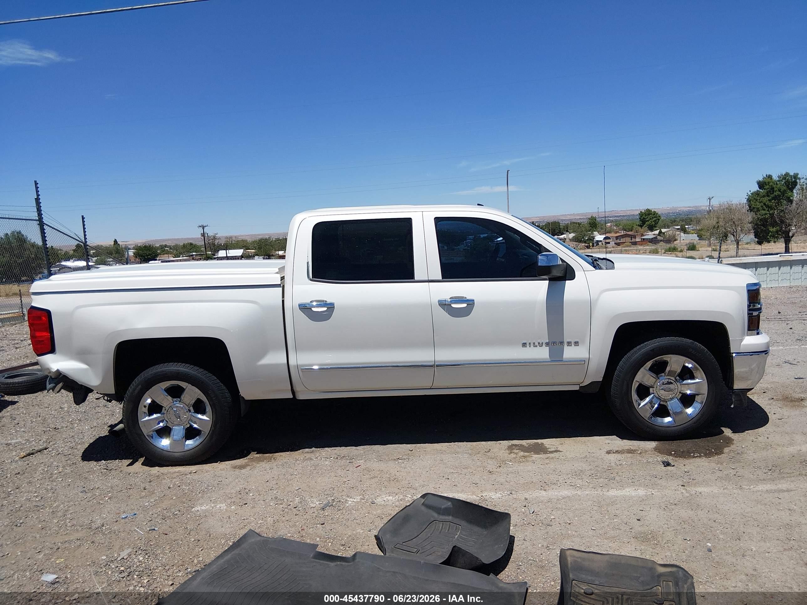 2014 Chevrolet Silverado 1500 Ltz Белый vin: 3GCPCSEC3EG372133
