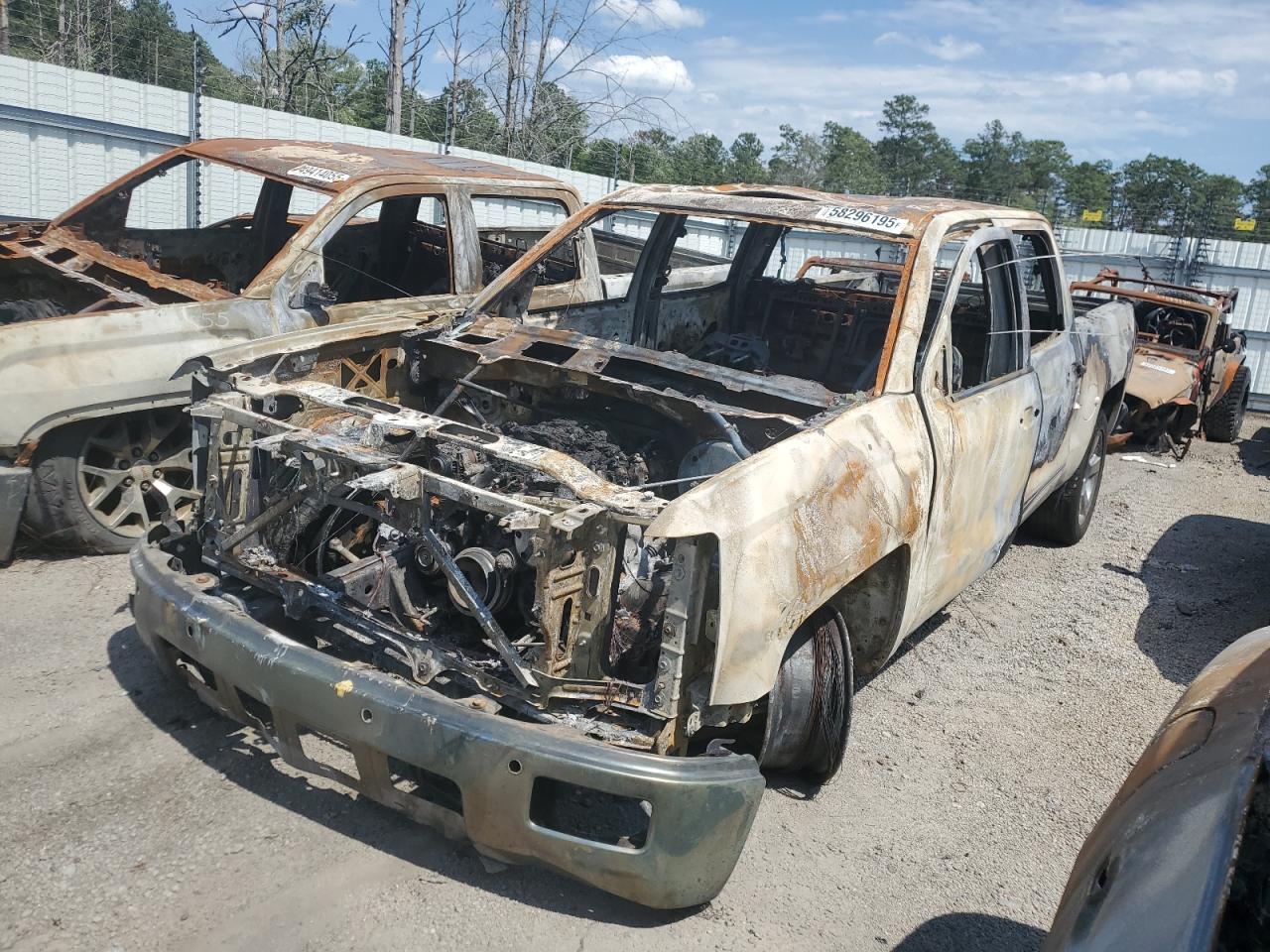 2015 Chevrolet Silverado C1500 Ltz Burn vin: 3GCPCSEC3FG119816