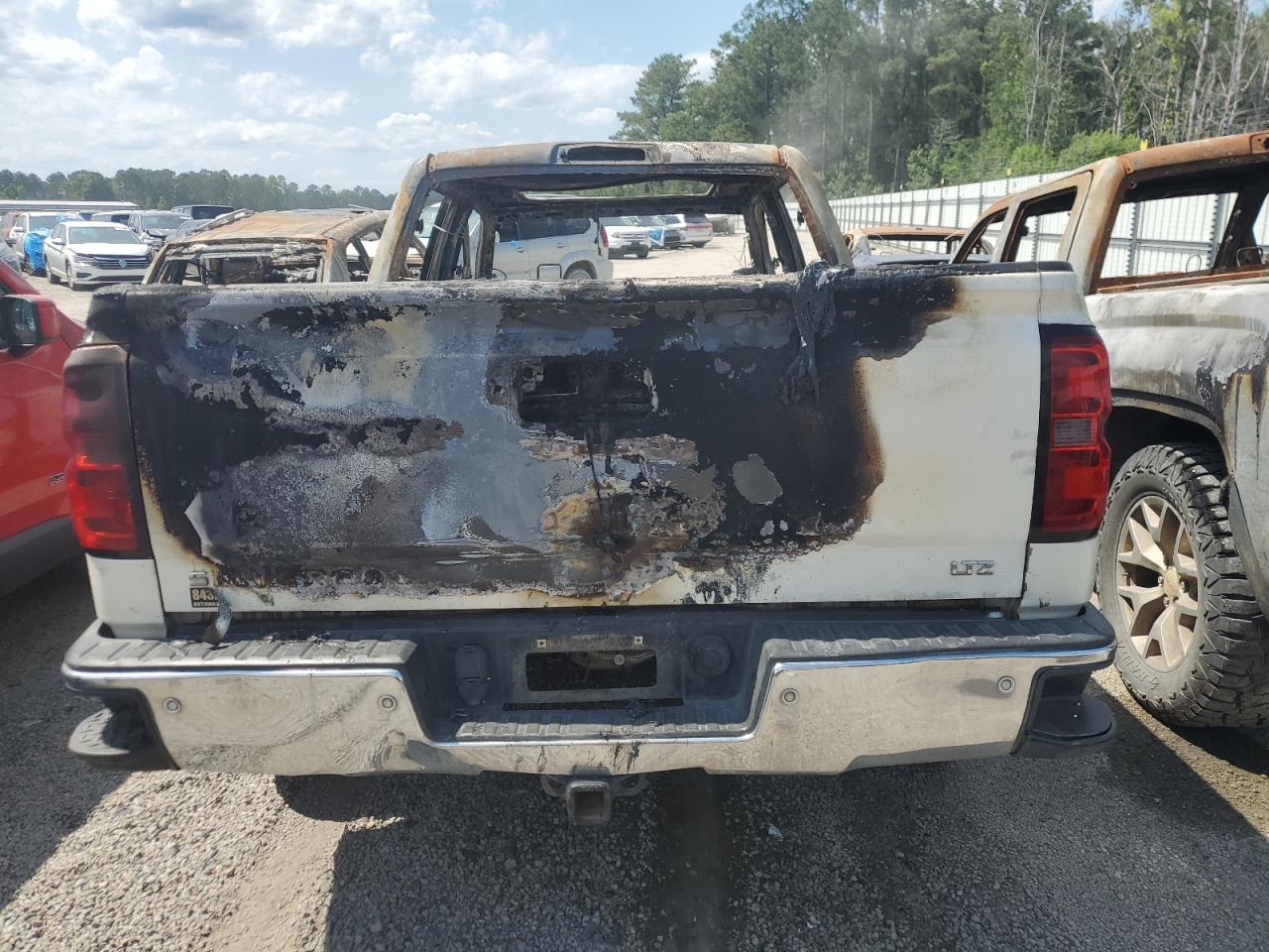 2015 Chevrolet Silverado C1500 Ltz Burn vin: 3GCPCSEC3FG119816
