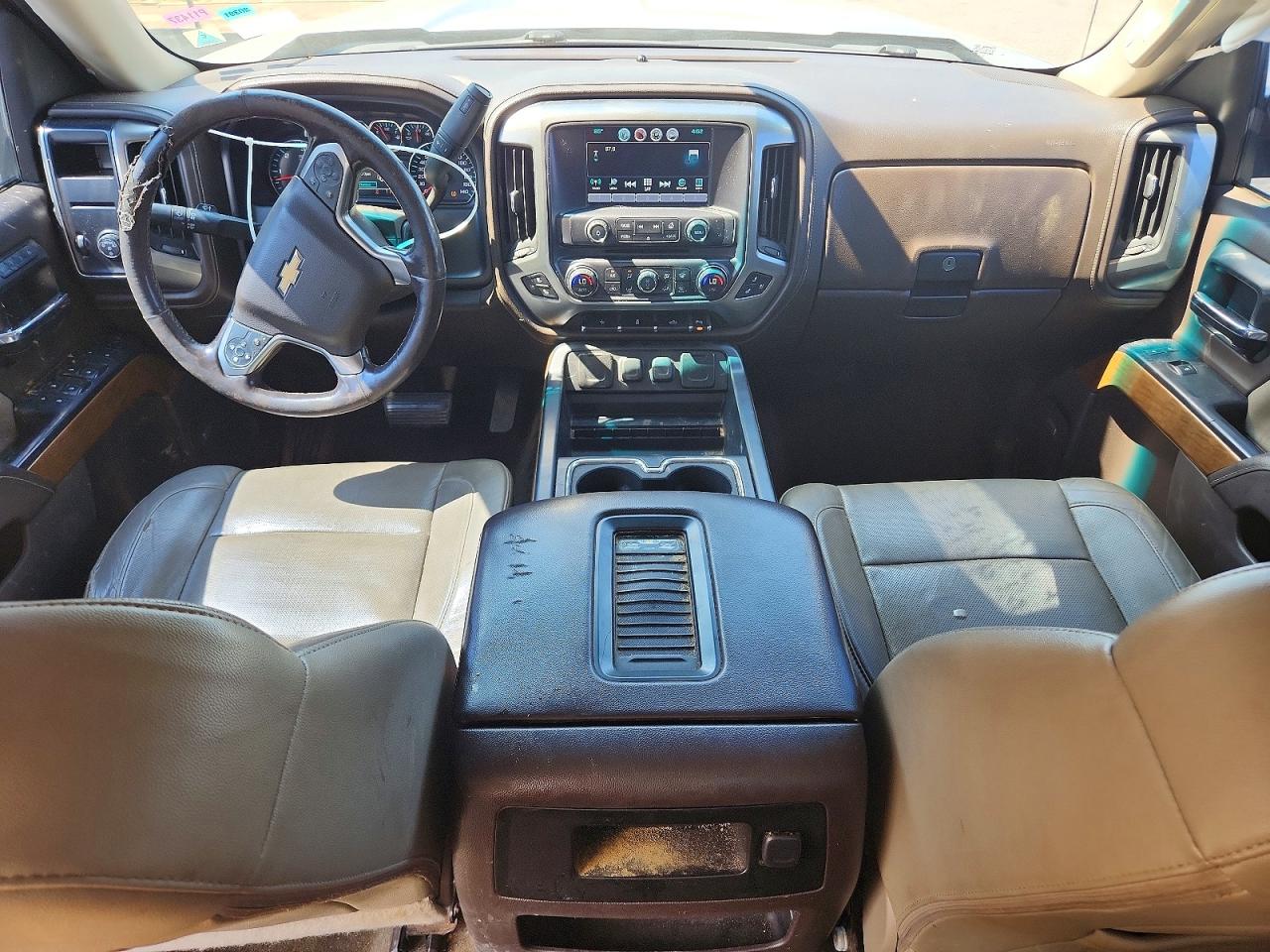 2016 Chevrolet Silverado C1500 Ltz Silver vin: 3GCPCSEC3GG135760
