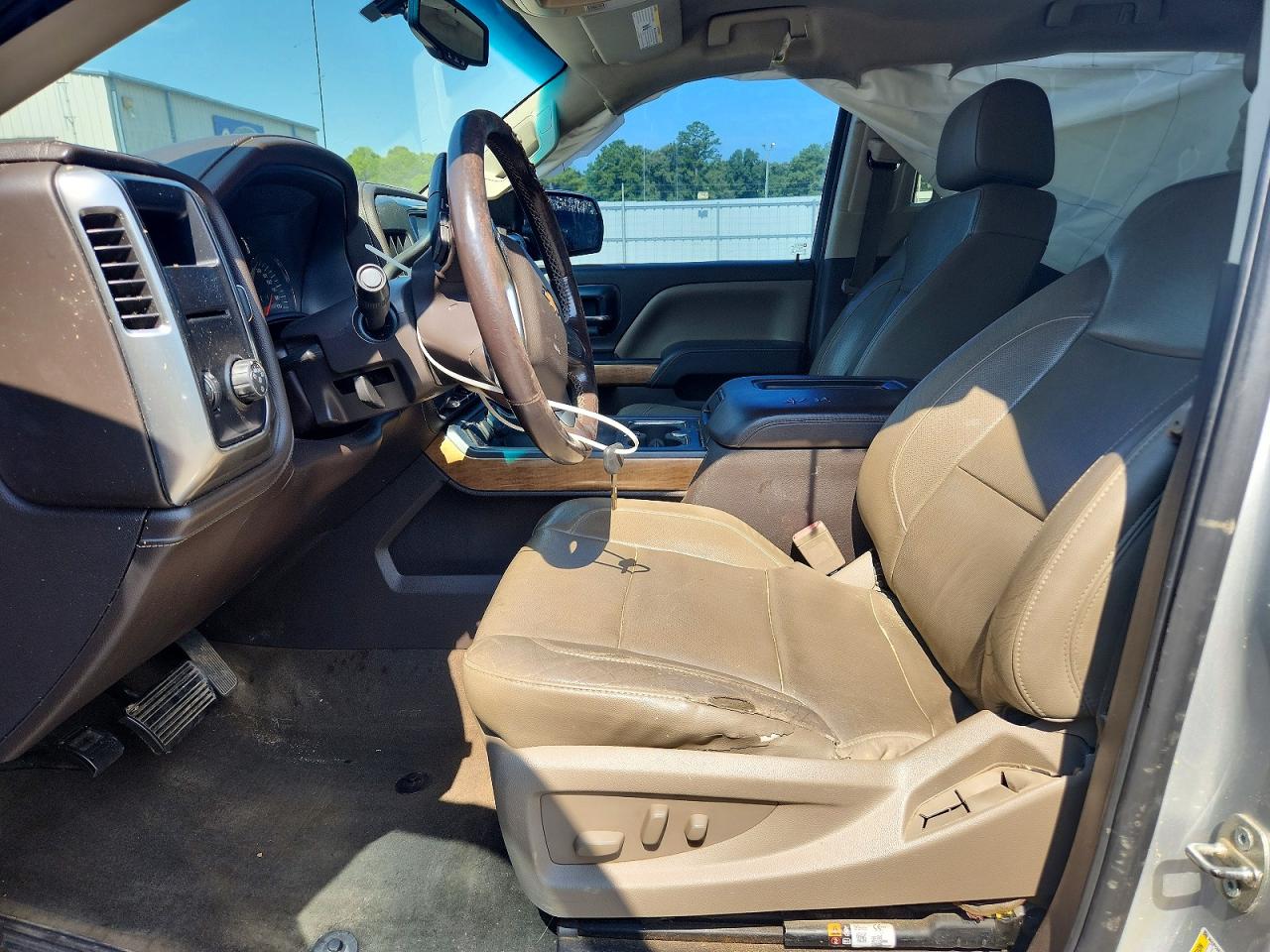 2016 Chevrolet Silverado C1500 Ltz Silver vin: 3GCPCSEC3GG135760
