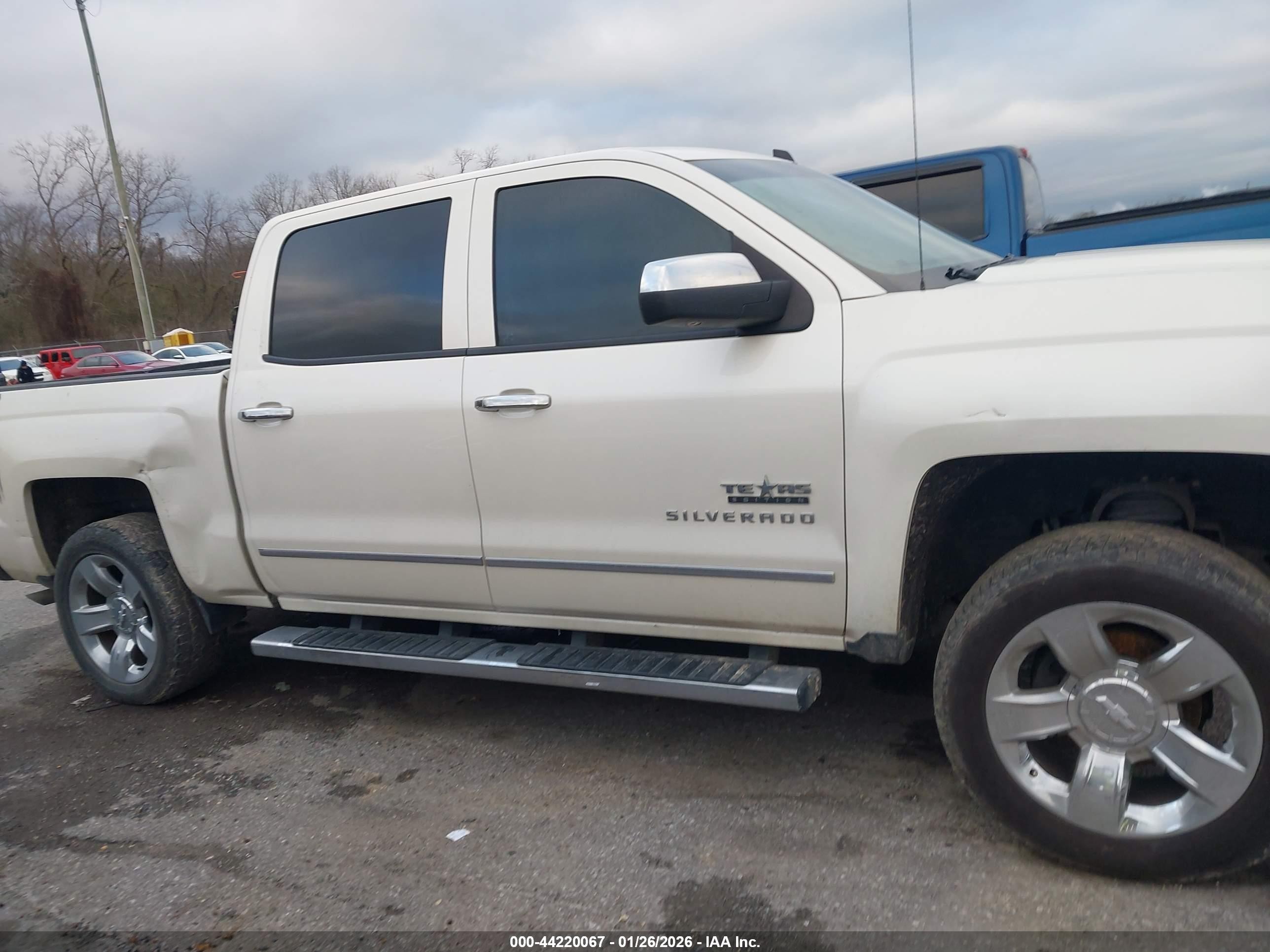 2014 Chevrolet Silverado 1500 1lz White vin: 3GCPCSEC4EG148868