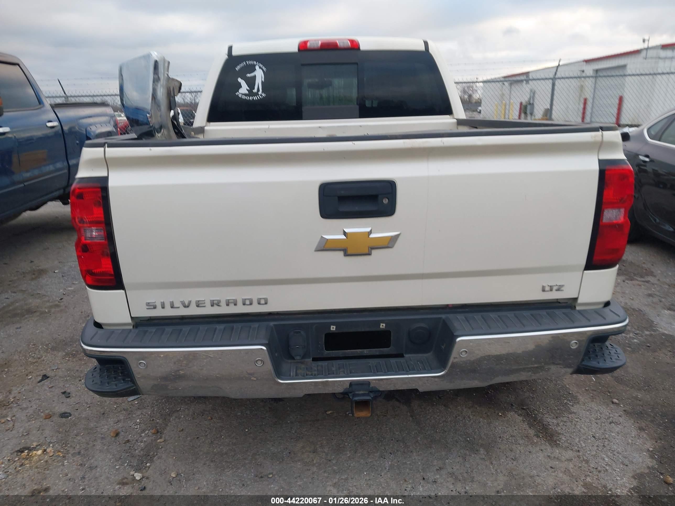 2014 Chevrolet Silverado 1500 1lz White vin: 3GCPCSEC4EG148868