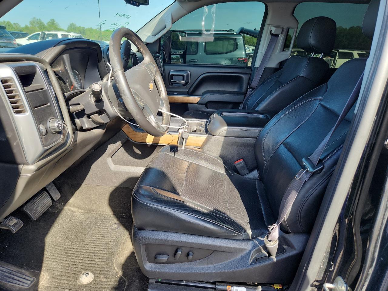 2015 Chevrolet Silverado C1500 Ltz Black vin: 3GCPCSEC4FG241777