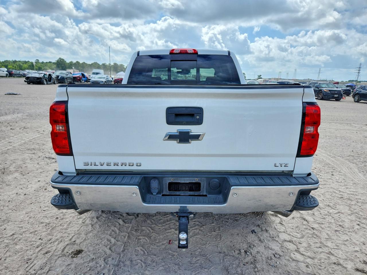 2015 Chevrolet Silverado C1500 Ltz Белый vin: 3GCPCSEC4FG513034