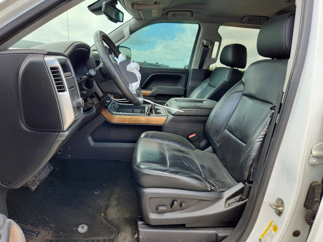 2015 Chevrolet Silverado C1500 Ltz Белый vin: 3GCPCSEC4FG513034
