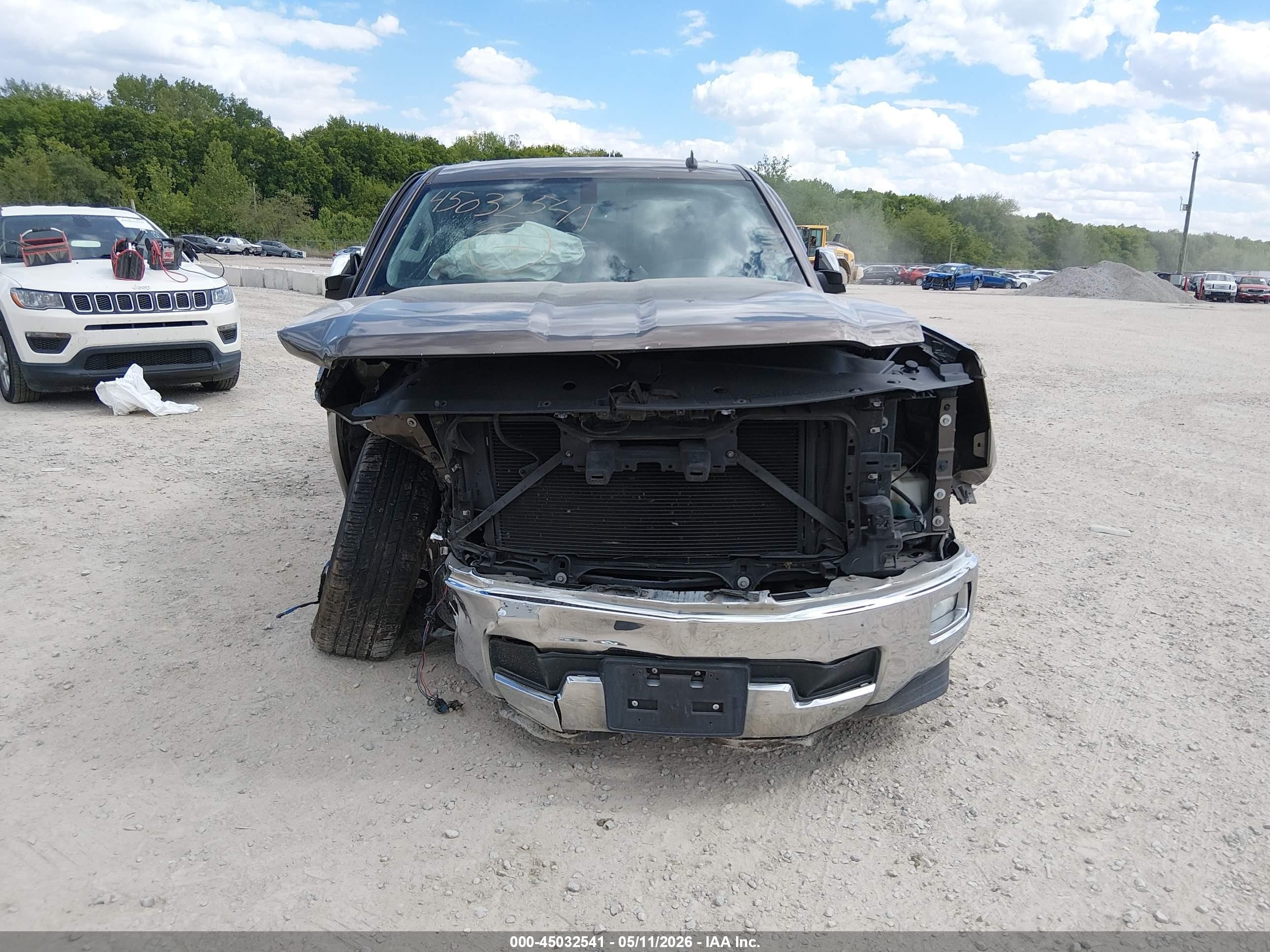 2014 Chevrolet Silverado 1500 1lz Серый vin: 3GCPCSEC5EG241141