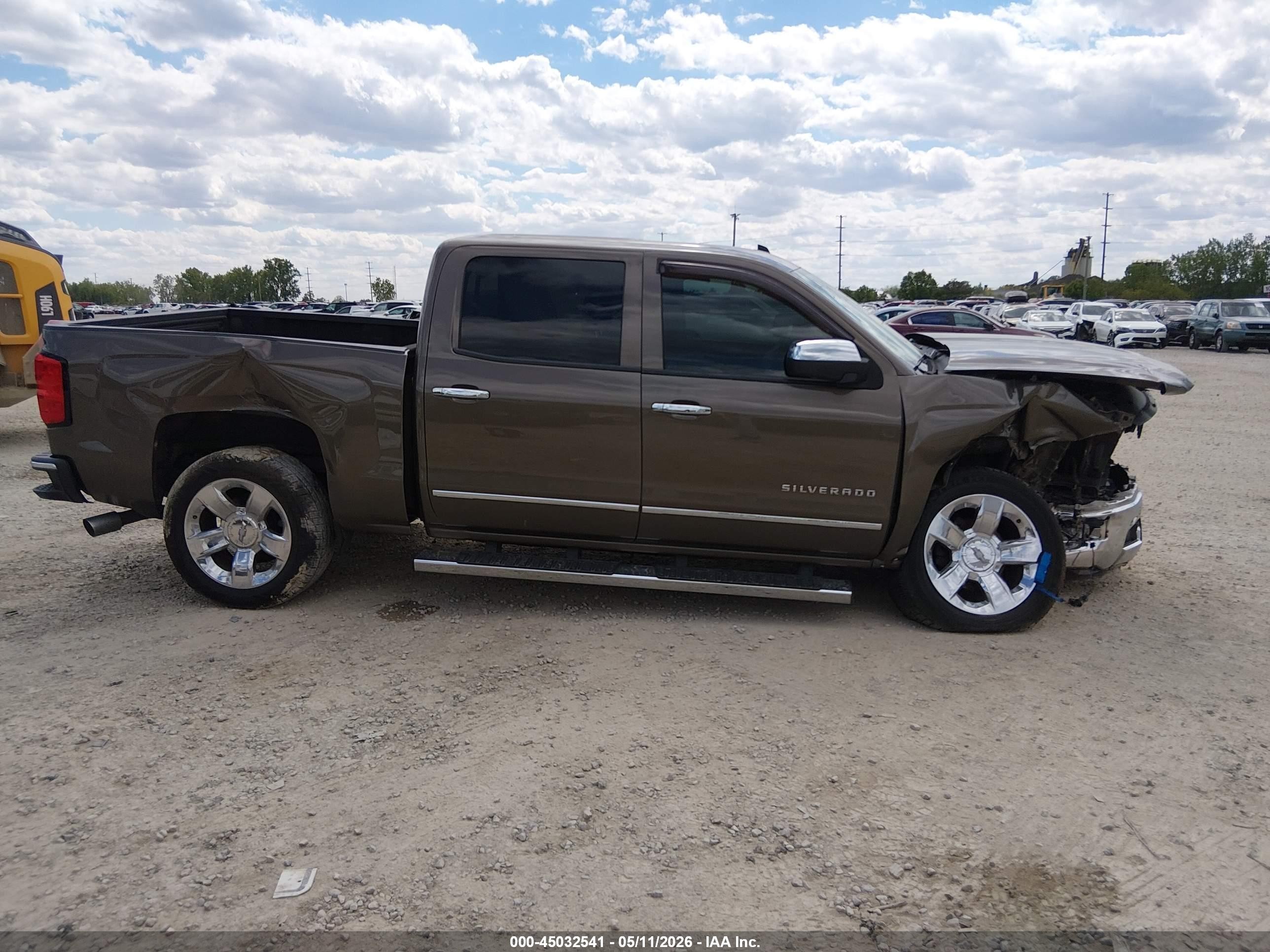 2014 Chevrolet Silverado 1500 1lz Серый vin: 3GCPCSEC5EG241141