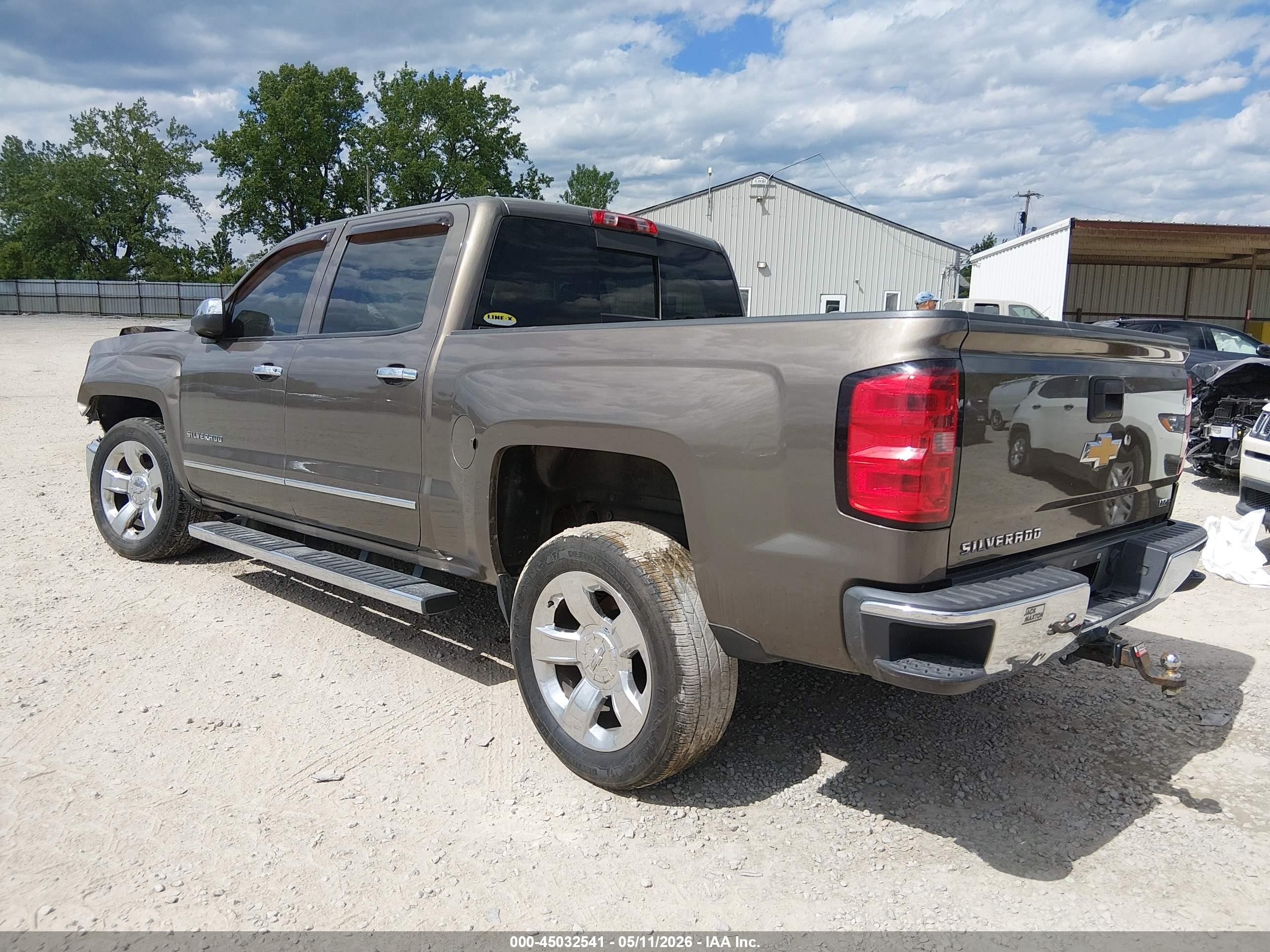 2014 Chevrolet Silverado 1500 1lz Серый vin: 3GCPCSEC5EG241141
