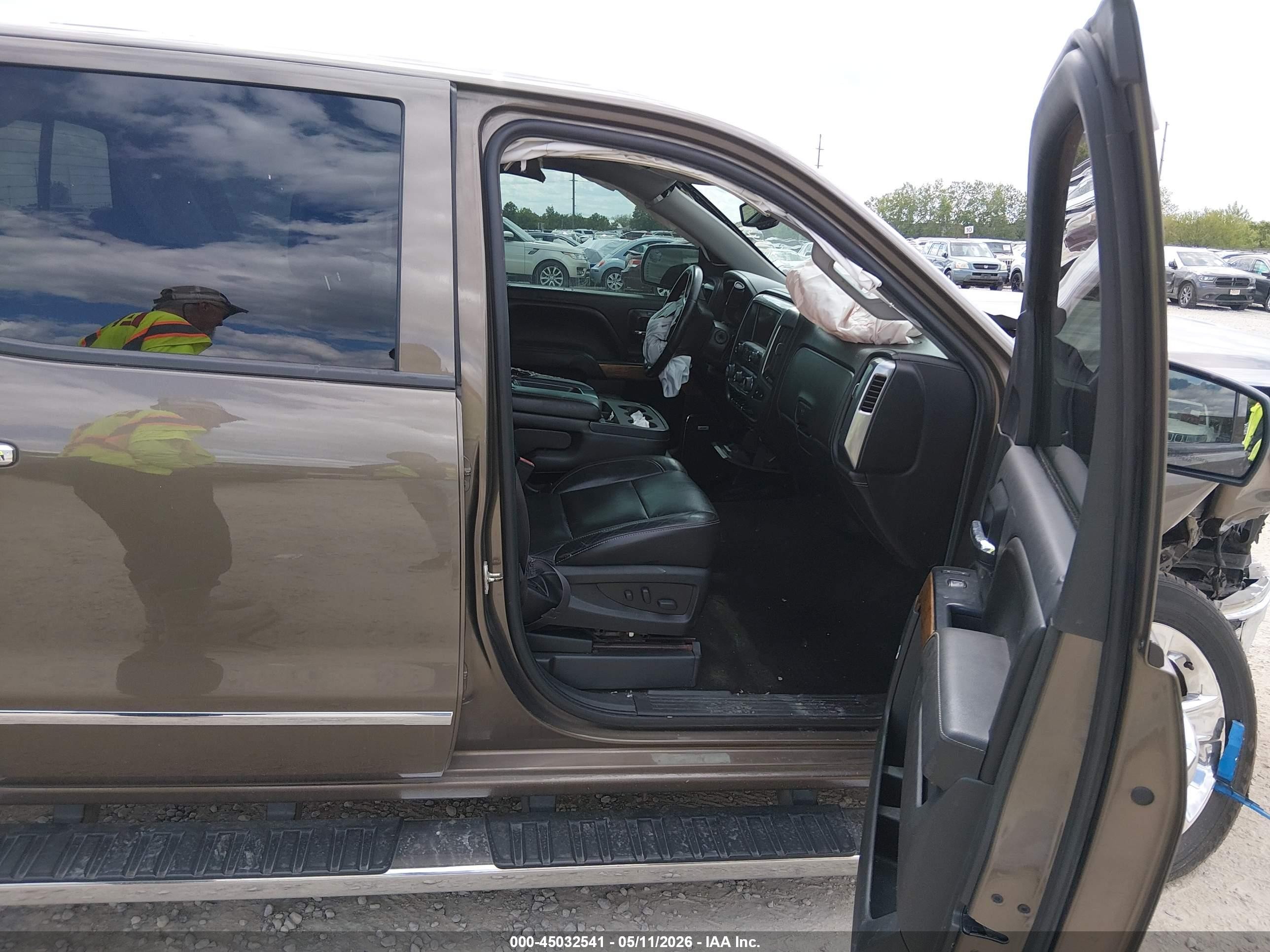 2014 Chevrolet Silverado 1500 1lz Серый vin: 3GCPCSEC5EG241141