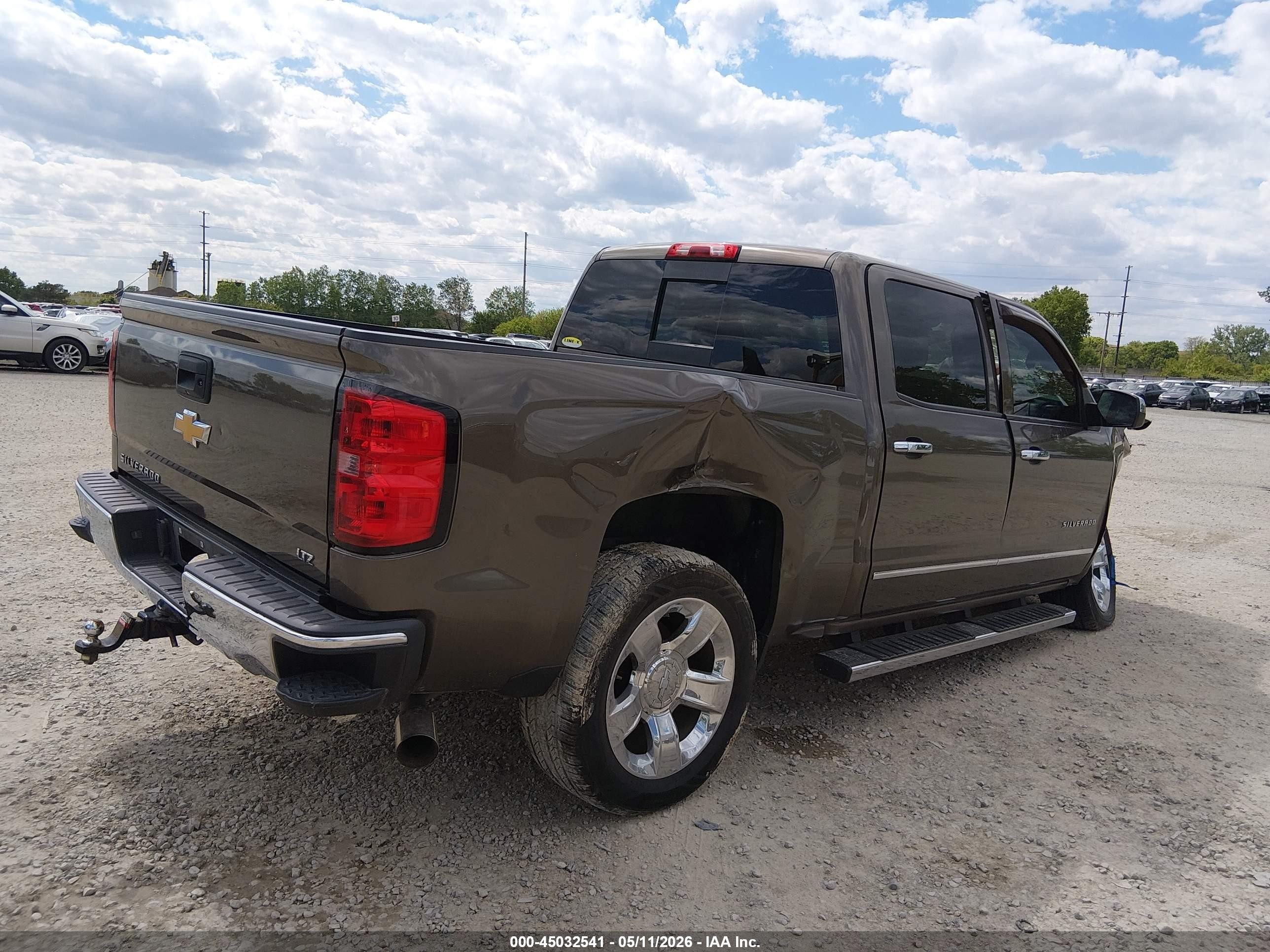 2014 Chevrolet Silverado 1500 1lz Серый vin: 3GCPCSEC5EG241141