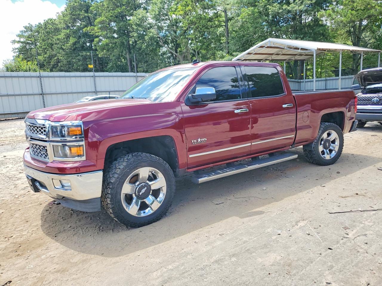 2014 Chevrolet Silverado C1500 Ltz Бордовый vin: 3GCPCSEC5EG498770