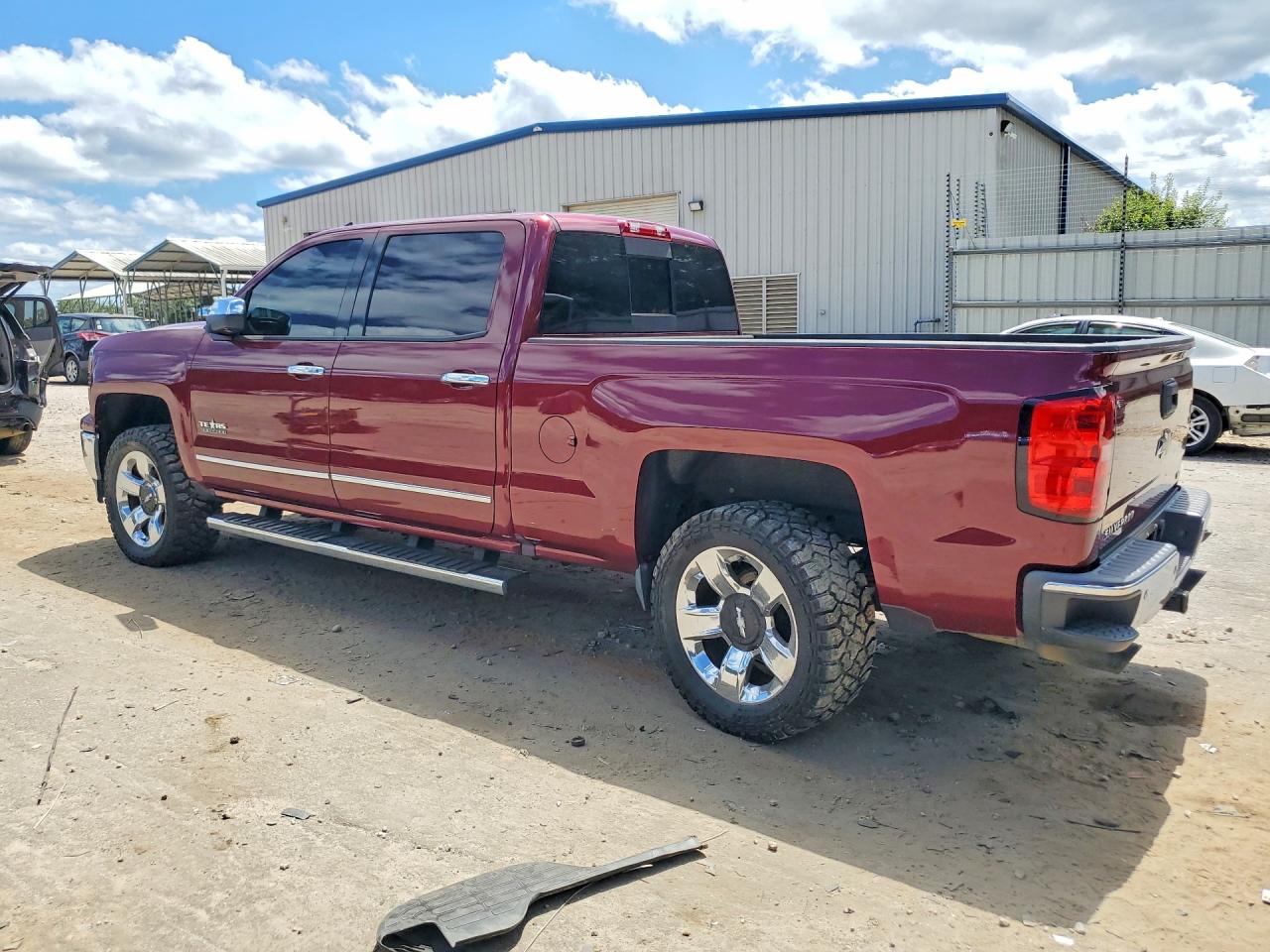 2014 Chevrolet Silverado C1500 Ltz Бордовый vin: 3GCPCSEC5EG498770