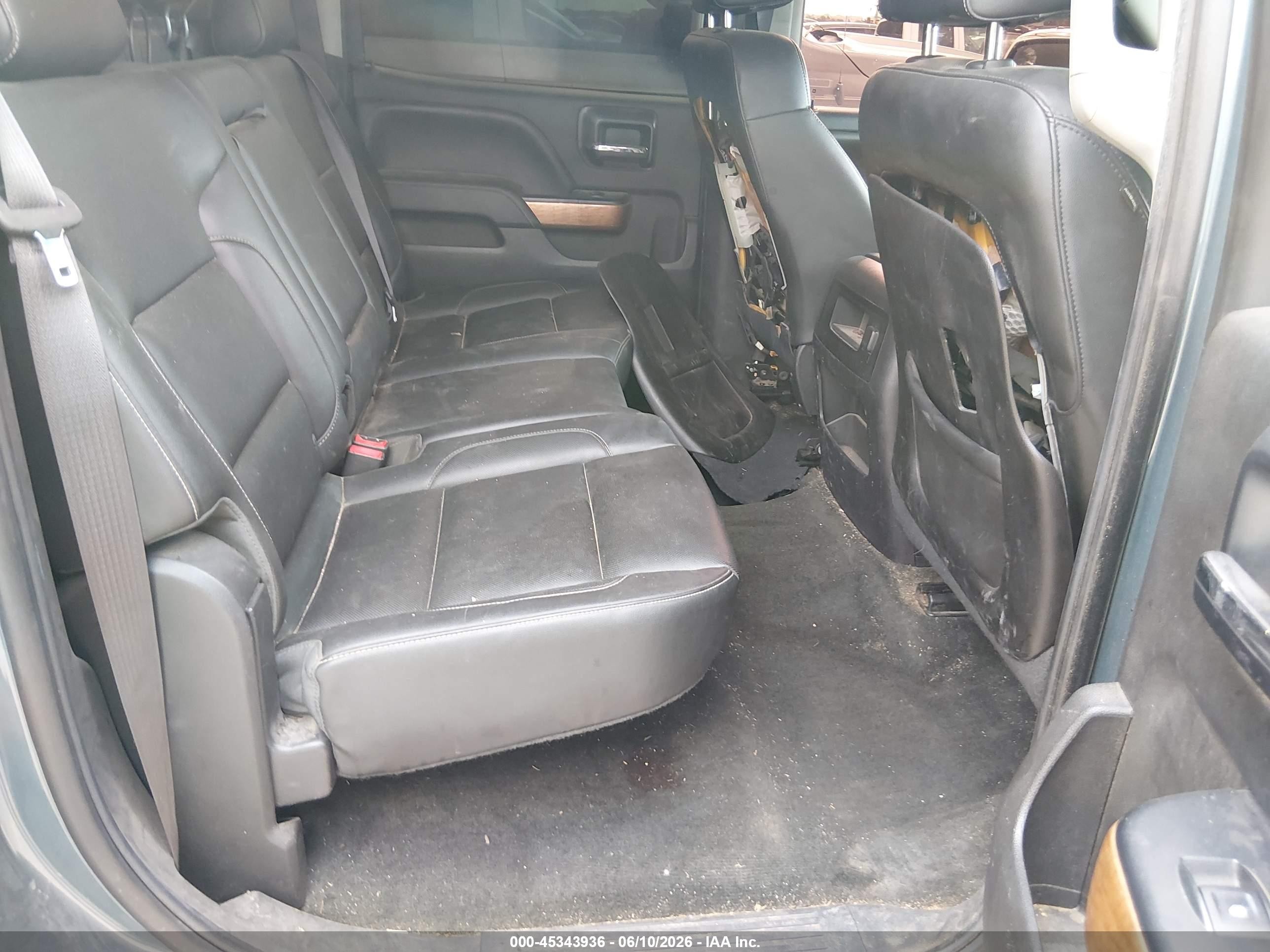 2014 Chevrolet Silverado 1500 Ltz Gray vin: 3GCPCSEC6EG106587