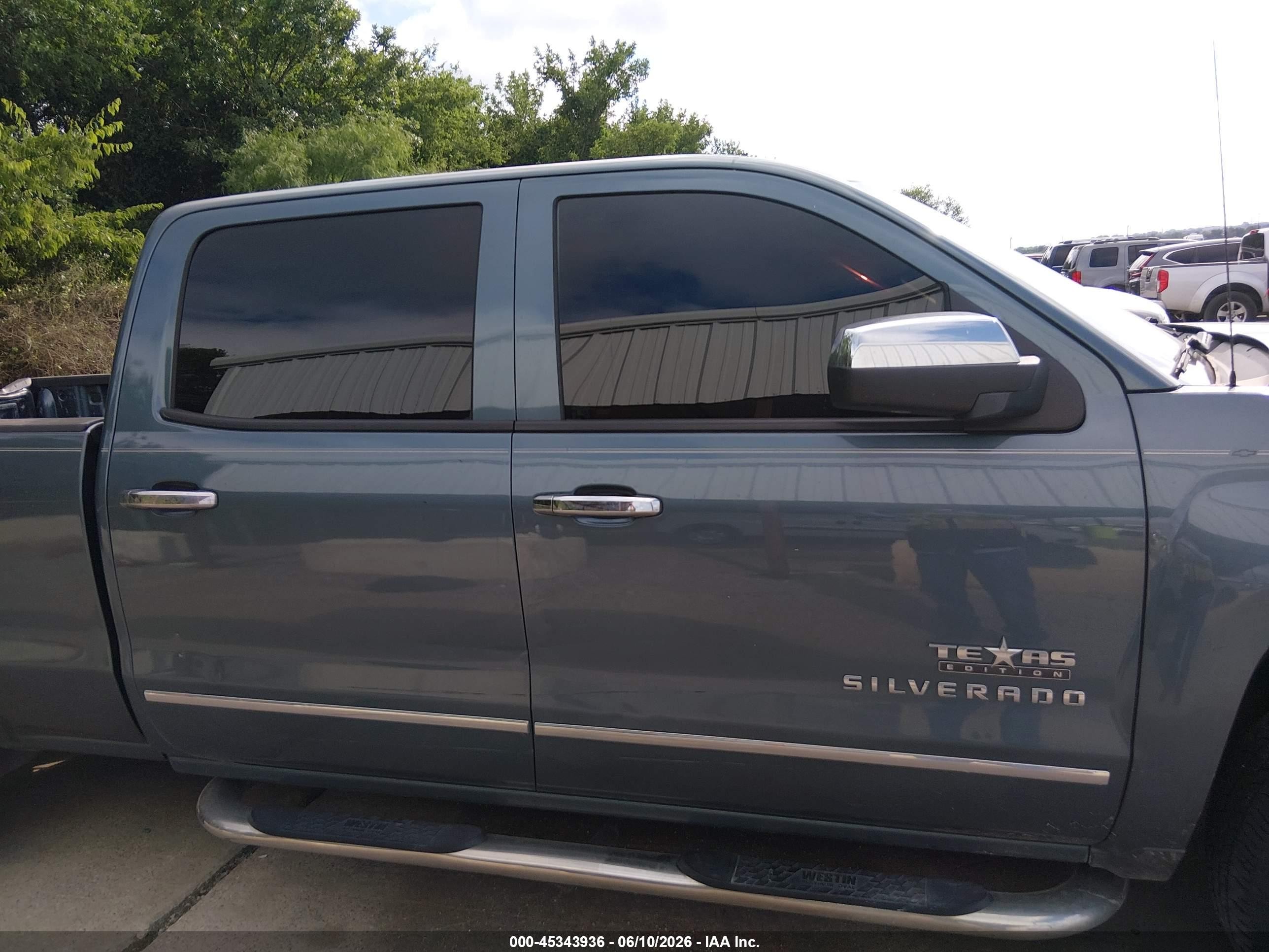 2014 Chevrolet Silverado 1500 Ltz Gray vin: 3GCPCSEC6EG106587
