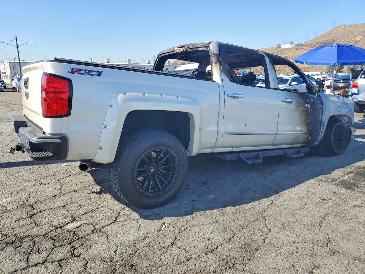 2014 Chevrolet Silverado C1500 Ltz White vin: 3GCPCSEC6EG210092