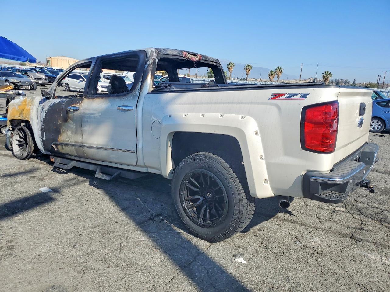 2014 Chevrolet Silverado C1500 Ltz White vin: 3GCPCSEC6EG210092