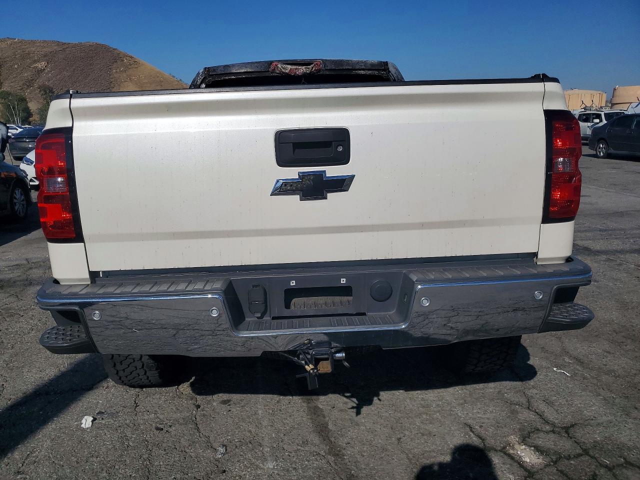 2014 Chevrolet Silverado C1500 Ltz White vin: 3GCPCSEC6EG210092