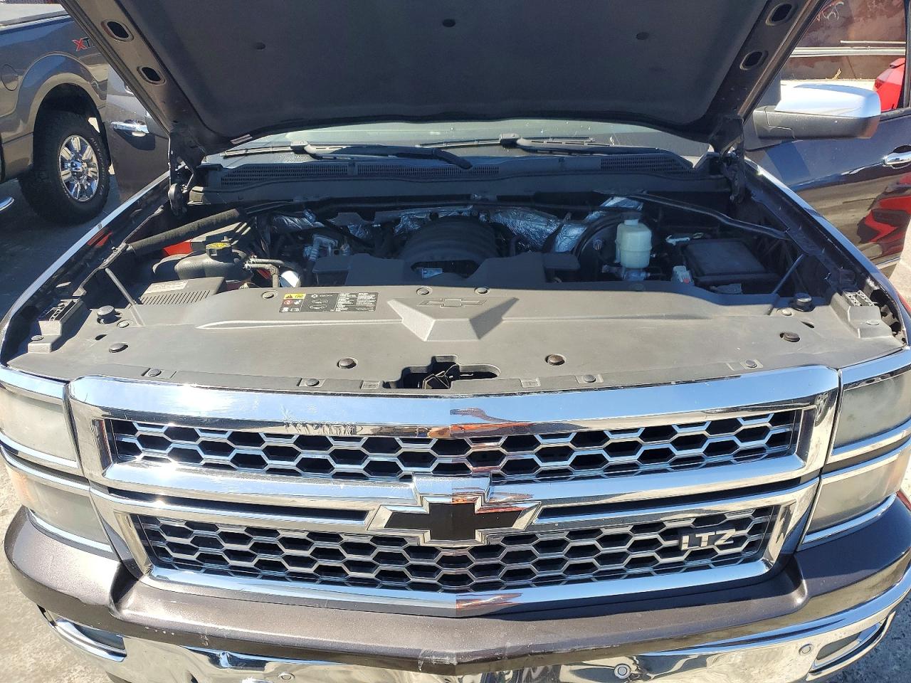 2014 Chevrolet Silverado C1500 Ltz Gray vin: 3GCPCSEC6EG446046