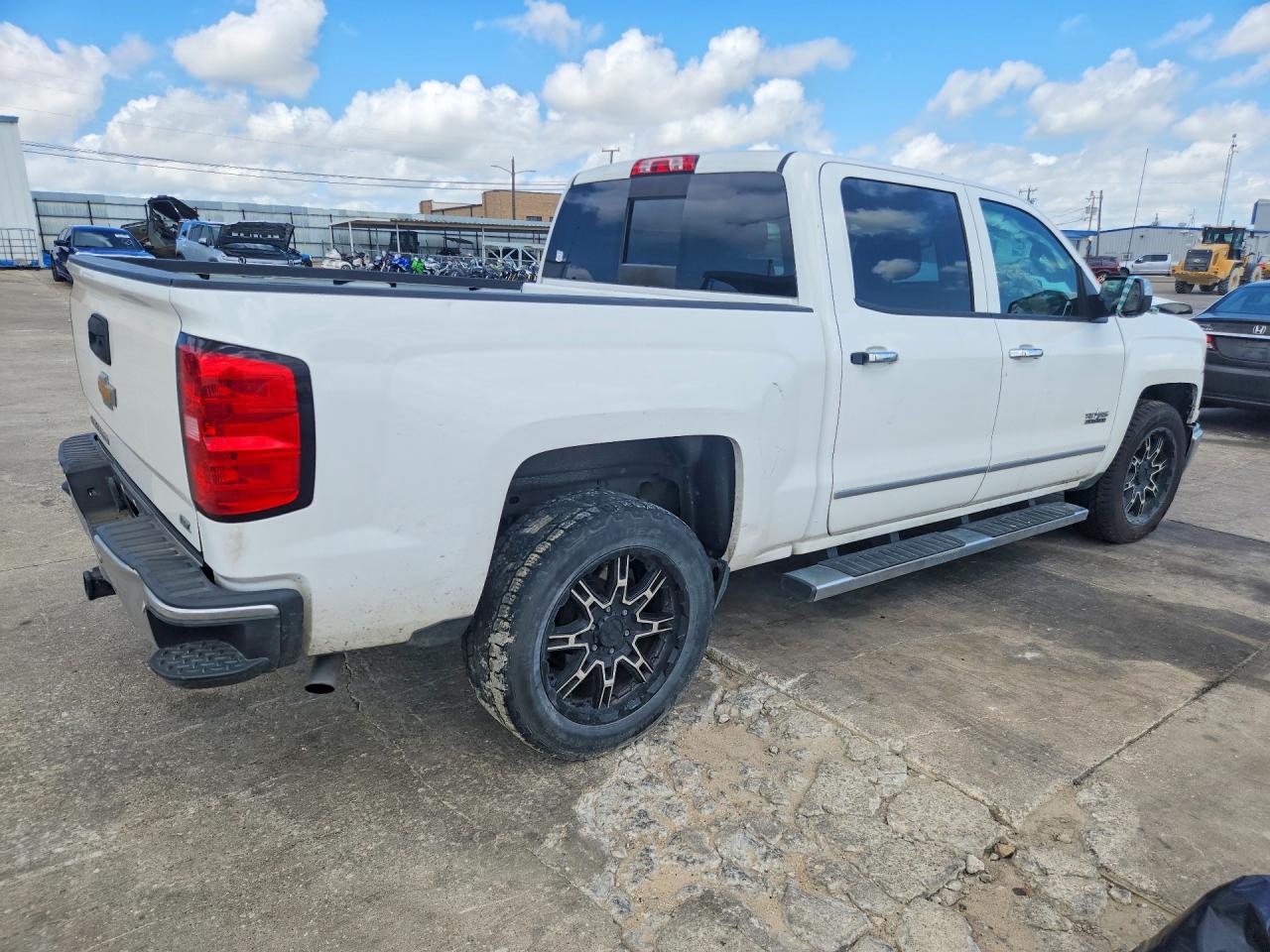 2014 Chevrolet Silverado C1500 Ltz White vin: 3GCPCSEC6EG551363