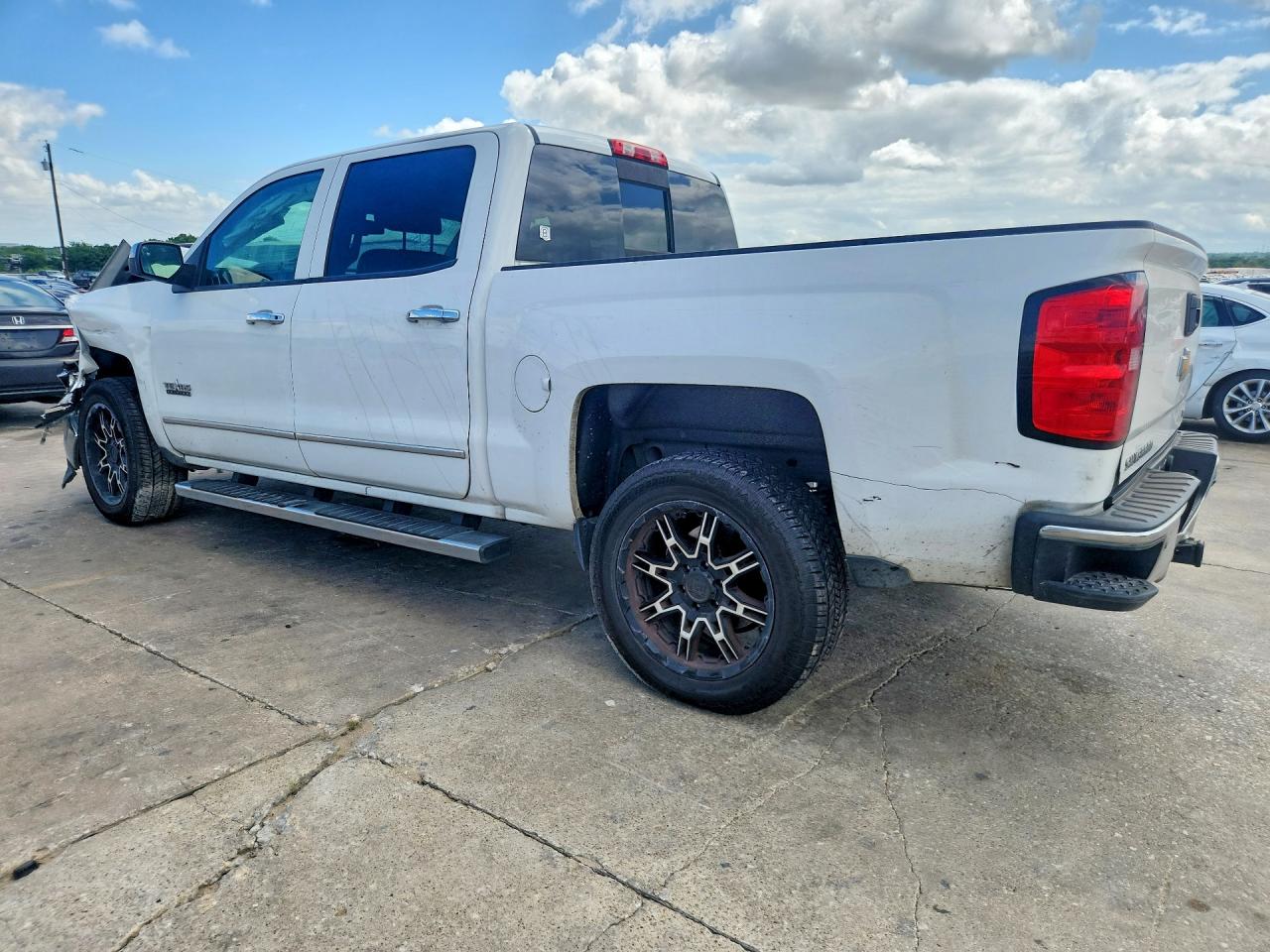 2014 Chevrolet Silverado C1500 Ltz White vin: 3GCPCSEC6EG551363