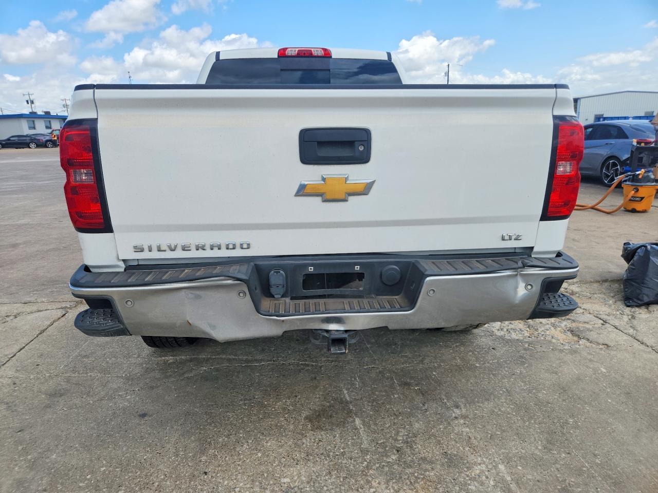 2014 Chevrolet Silverado C1500 Ltz White vin: 3GCPCSEC6EG551363