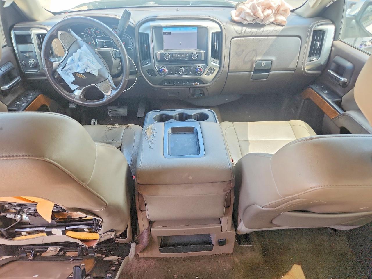 2014 Chevrolet Silverado C1500 Ltz White vin: 3GCPCSEC6EG551363