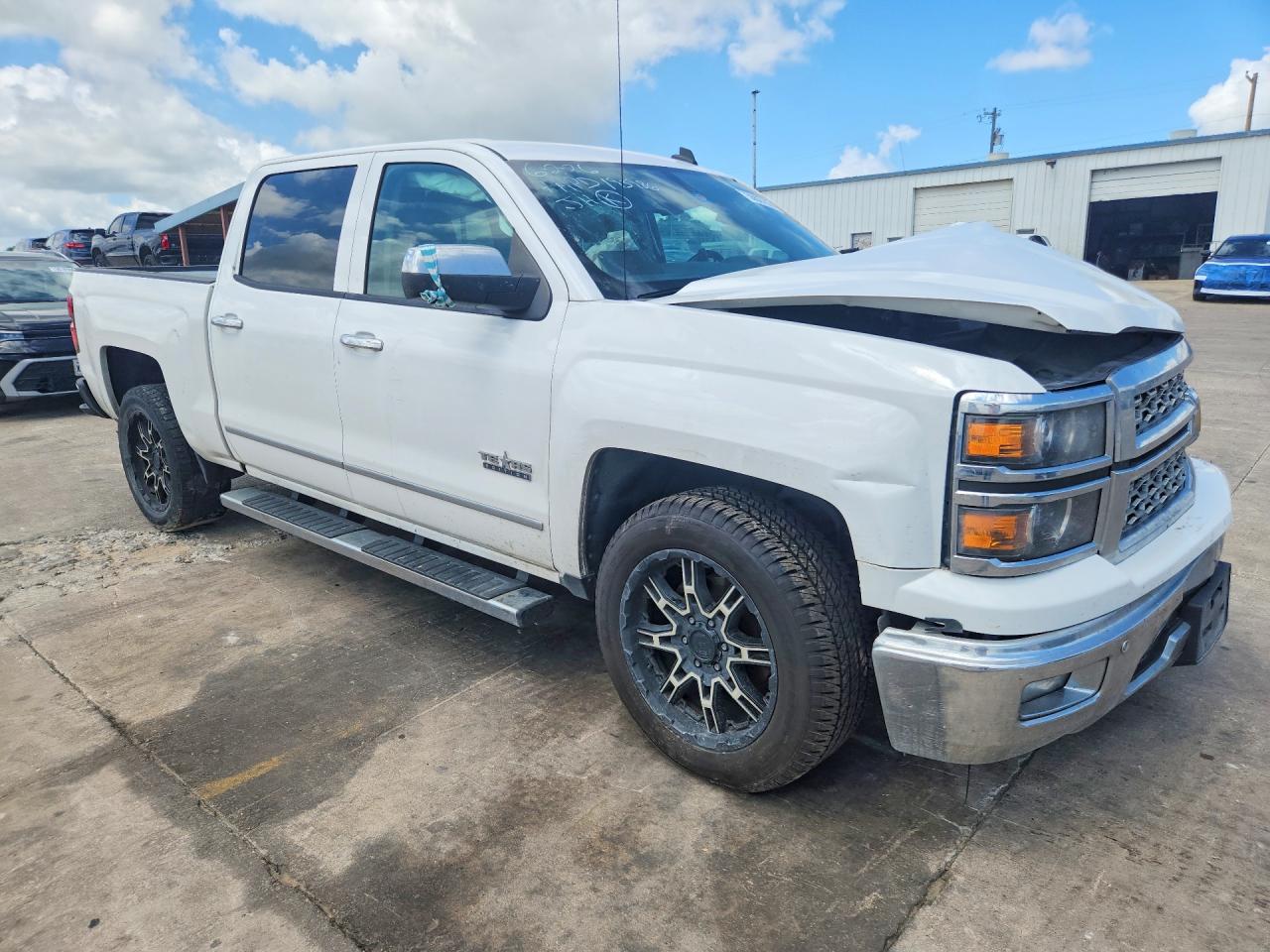 2014 Chevrolet Silverado C1500 Ltz White vin: 3GCPCSEC6EG551363