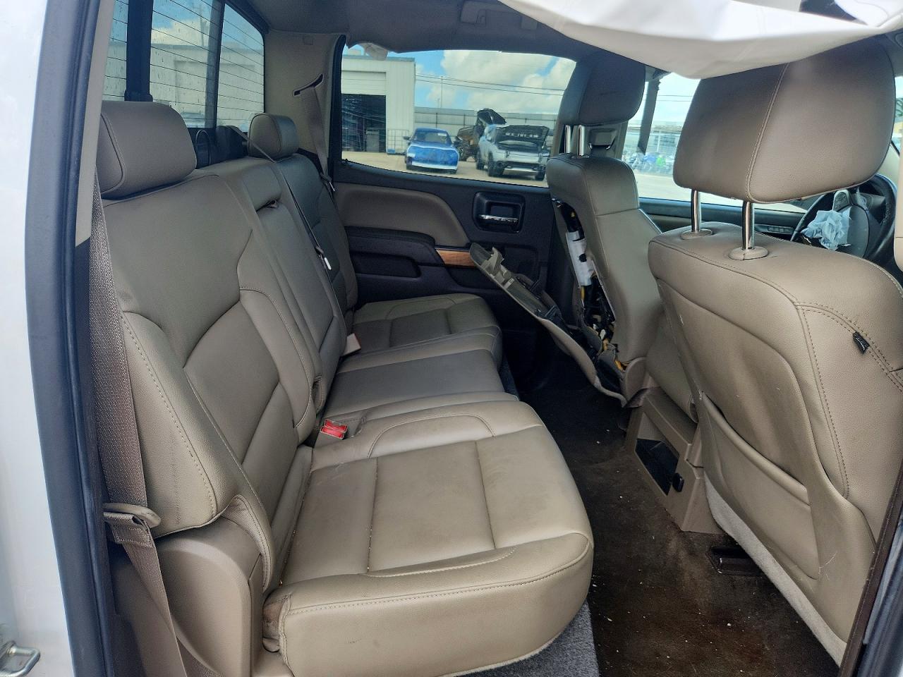 2014 Chevrolet Silverado C1500 Ltz White vin: 3GCPCSEC6EG551363