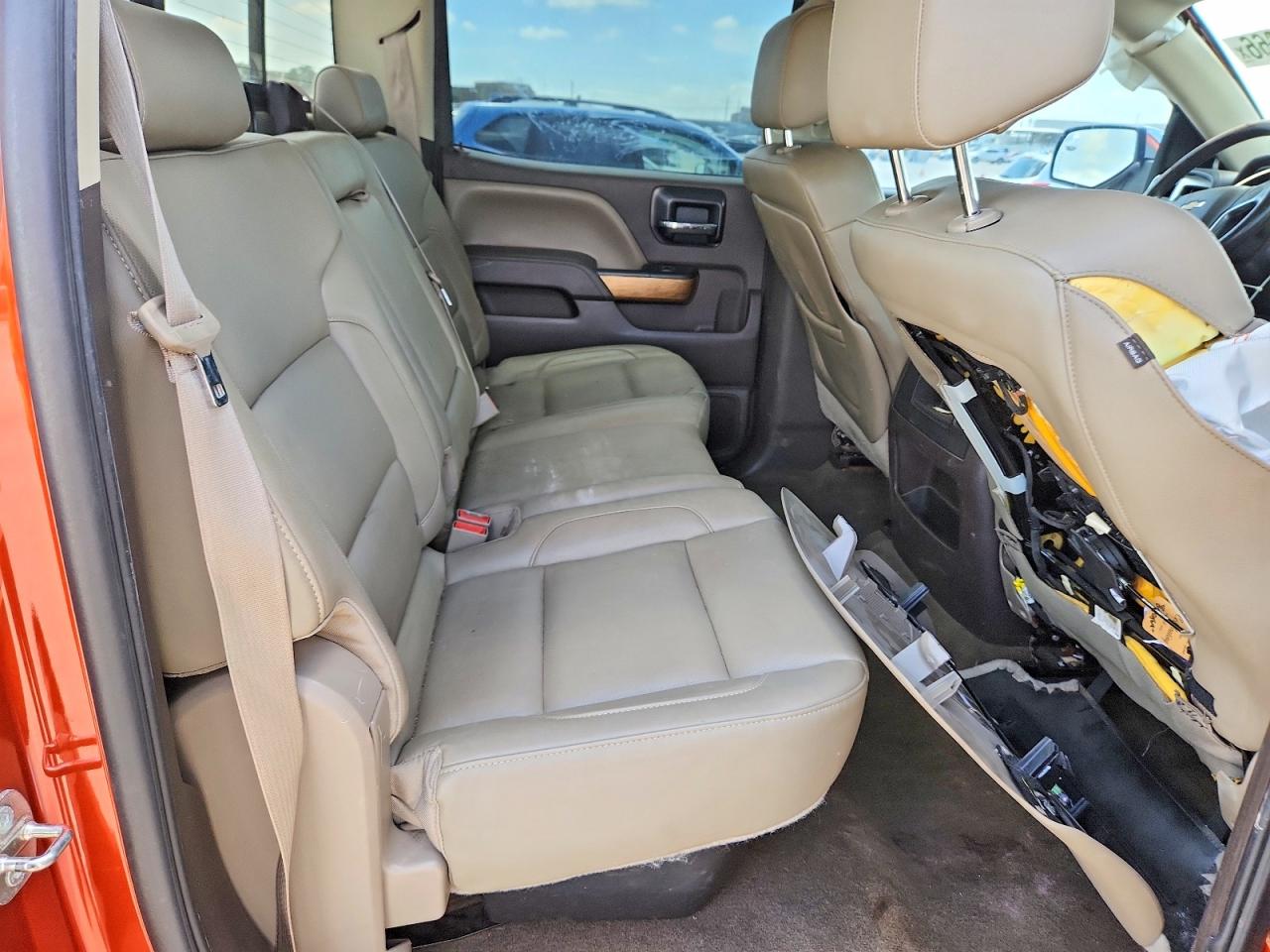 2015 Chevrolet Silverado C1500 Ltz Orange vin: 3GCPCSEC6FG173319