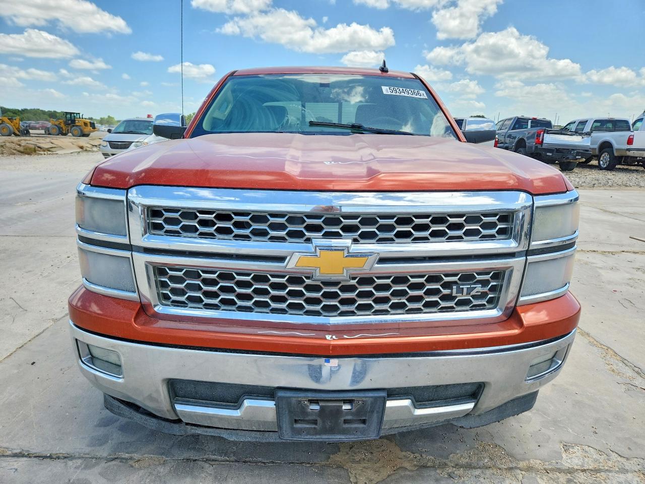 2015 Chevrolet Silverado C1500 Ltz Orange vin: 3GCPCSEC6FG173319