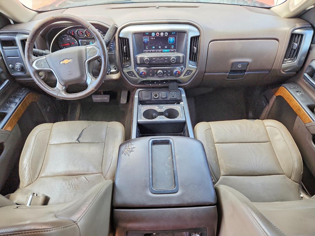 2015 Chevrolet Silverado C1500 Ltz Orange vin: 3GCPCSEC6FG173319