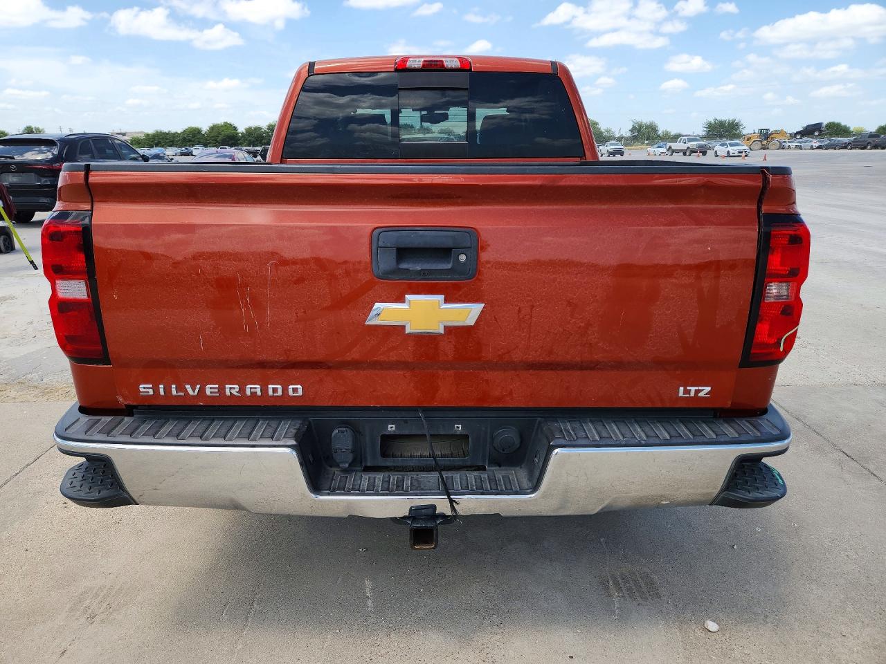 2015 Chevrolet Silverado C1500 Ltz Orange vin: 3GCPCSEC6FG173319