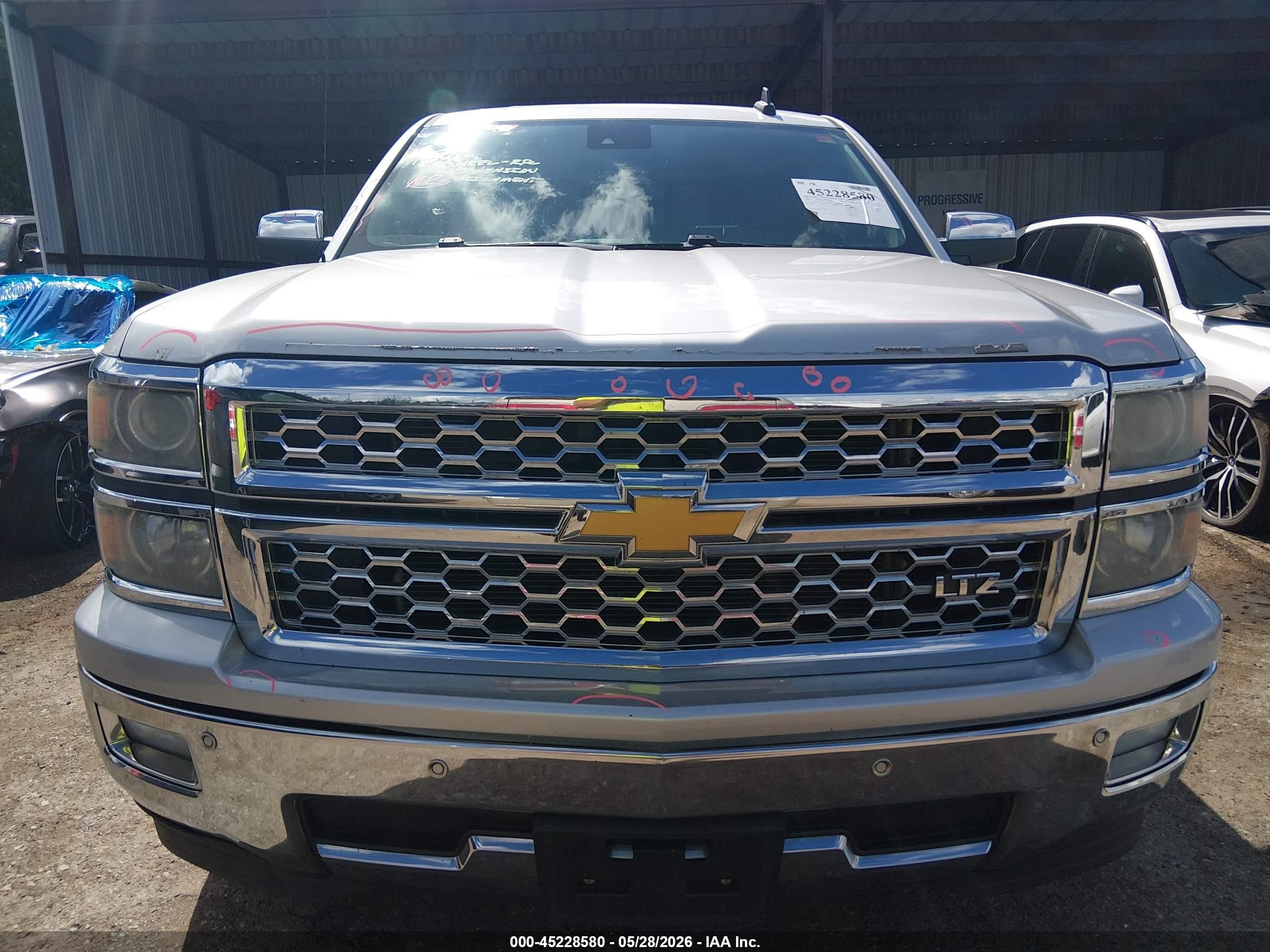 2015 Chevrolet Silverado 1500 1lz Silver vin: 3GCPCSEC6FG264638