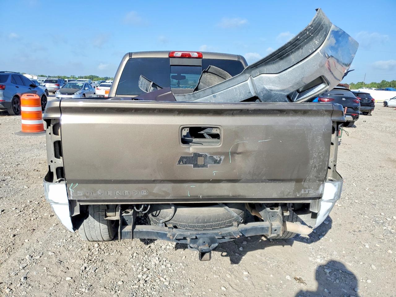 2015 Chevrolet Silverado C1500 Ltz Коричневый vin: 3GCPCSEC6FG376338