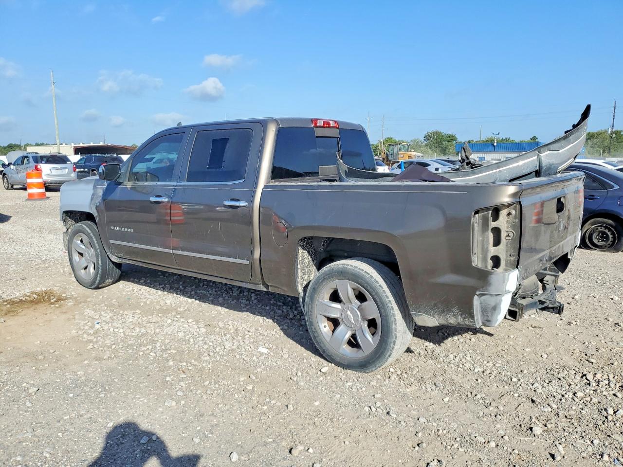 2015 Chevrolet Silverado C1500 Ltz Коричневый vin: 3GCPCSEC6FG376338