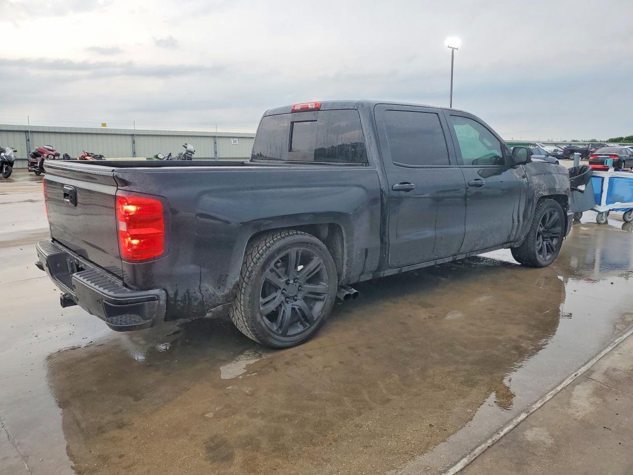 2015 Chevrolet Silverado C1500 Ltz Black vin: 3GCPCSEC6FG391115