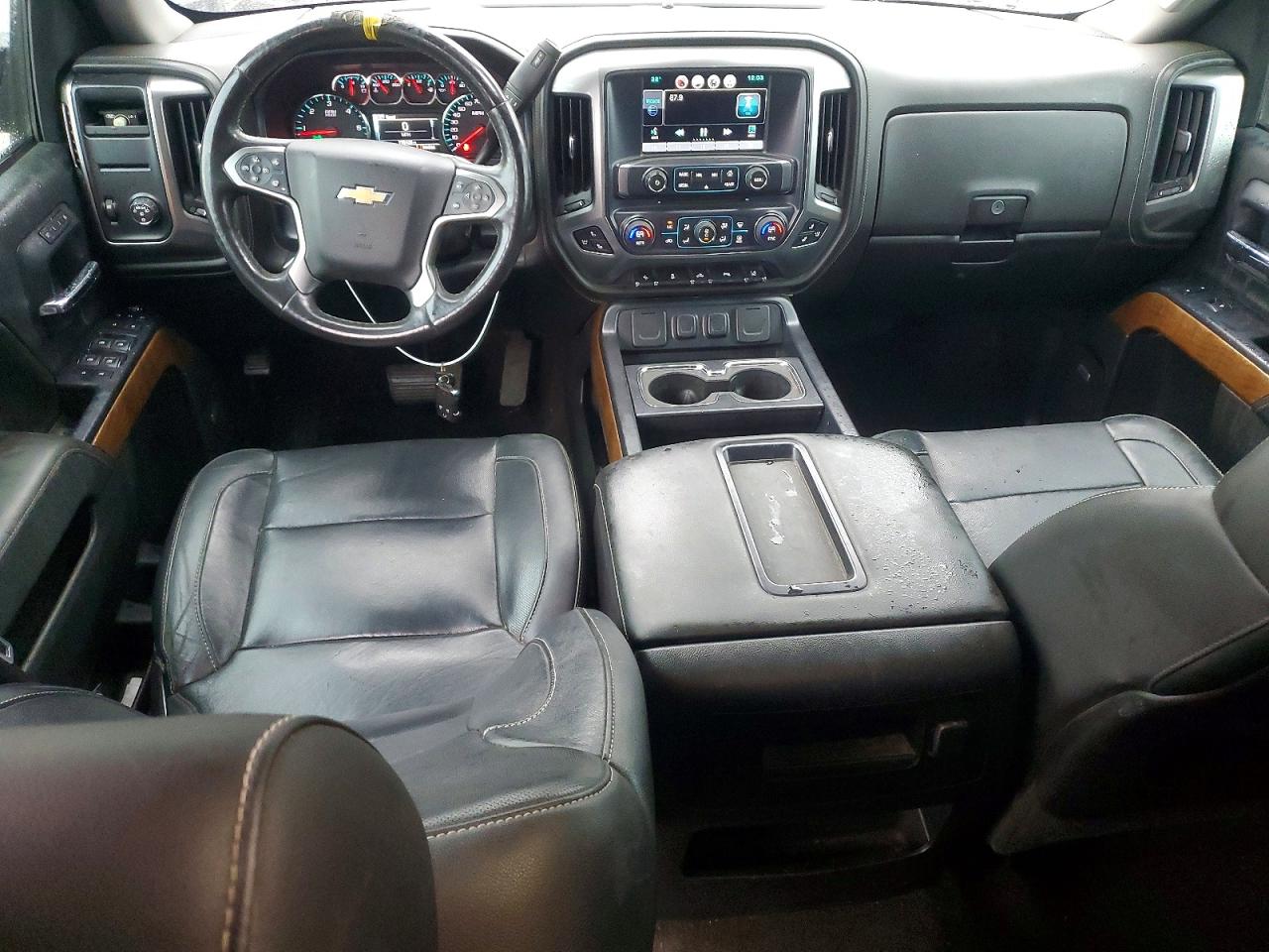 2015 Chevrolet Silverado C1500 Ltz Black vin: 3GCPCSEC6FG391115