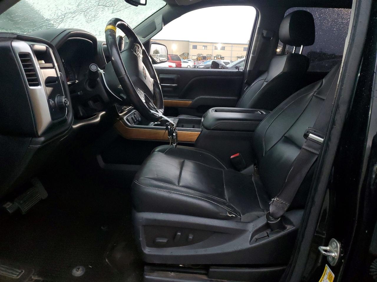 2015 Chevrolet Silverado C1500 Ltz Black vin: 3GCPCSEC6FG391115