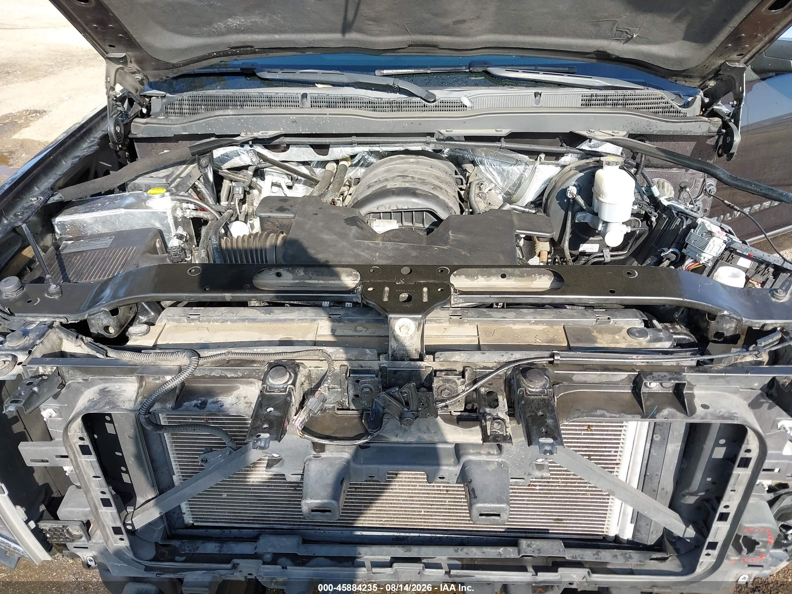 2014 Chevrolet Silverado 1500 Ltz Серый vin: 3GCPCSEC7EG553011