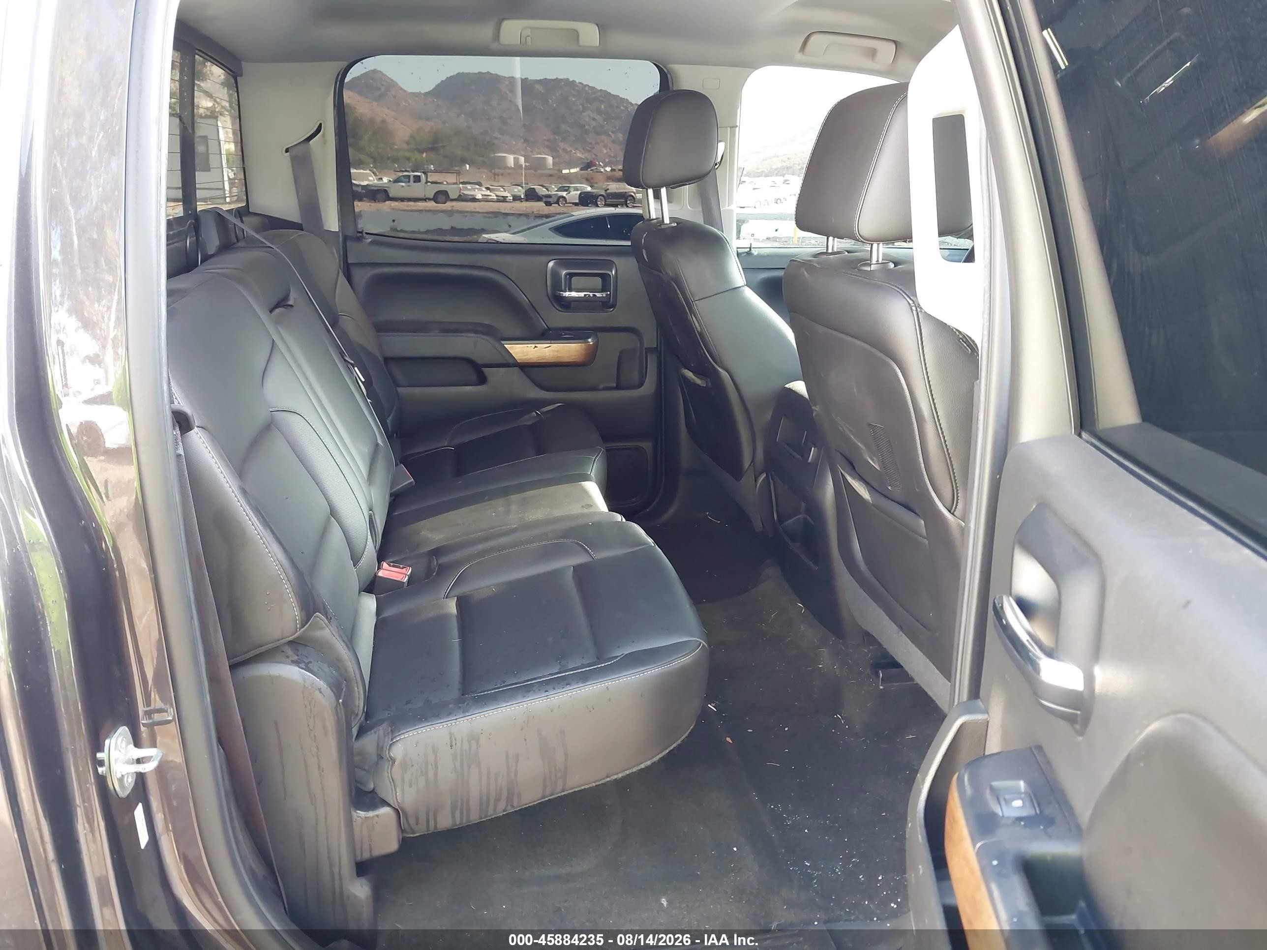 2014 Chevrolet Silverado 1500 Ltz Серый vin: 3GCPCSEC7EG553011