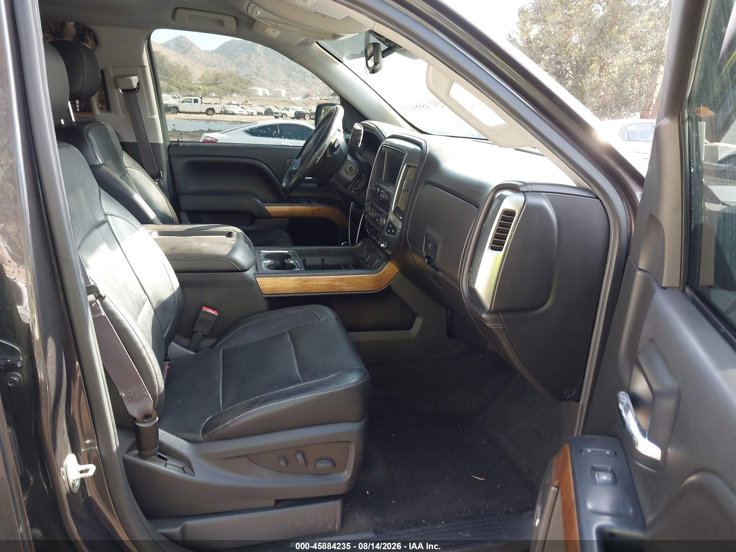 2014 Chevrolet Silverado 1500 Ltz Серый vin: 3GCPCSEC7EG553011